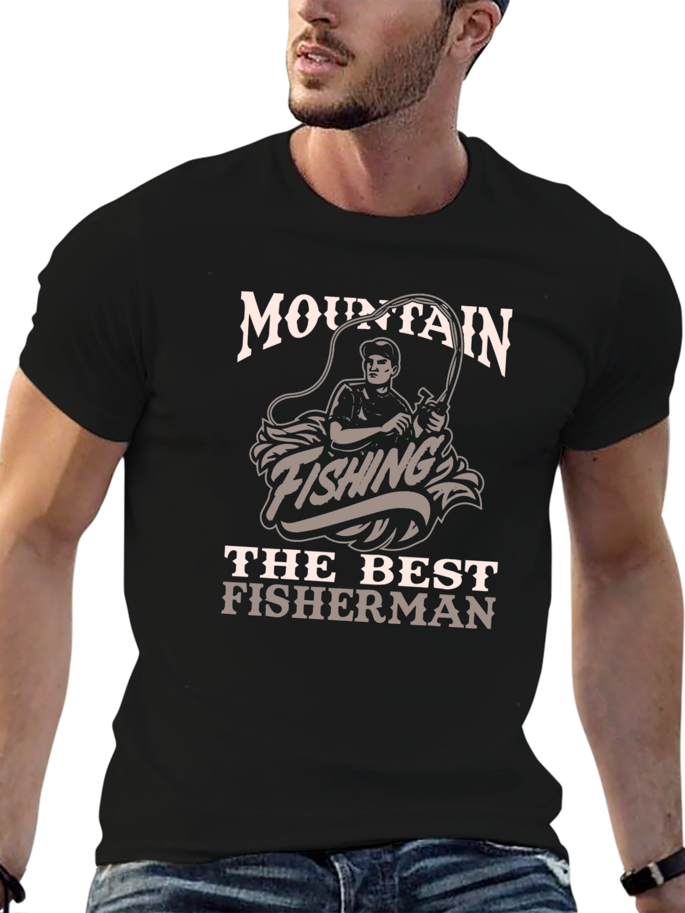 Mountain Fishing T-Shirt - The Best Fisherman Tee