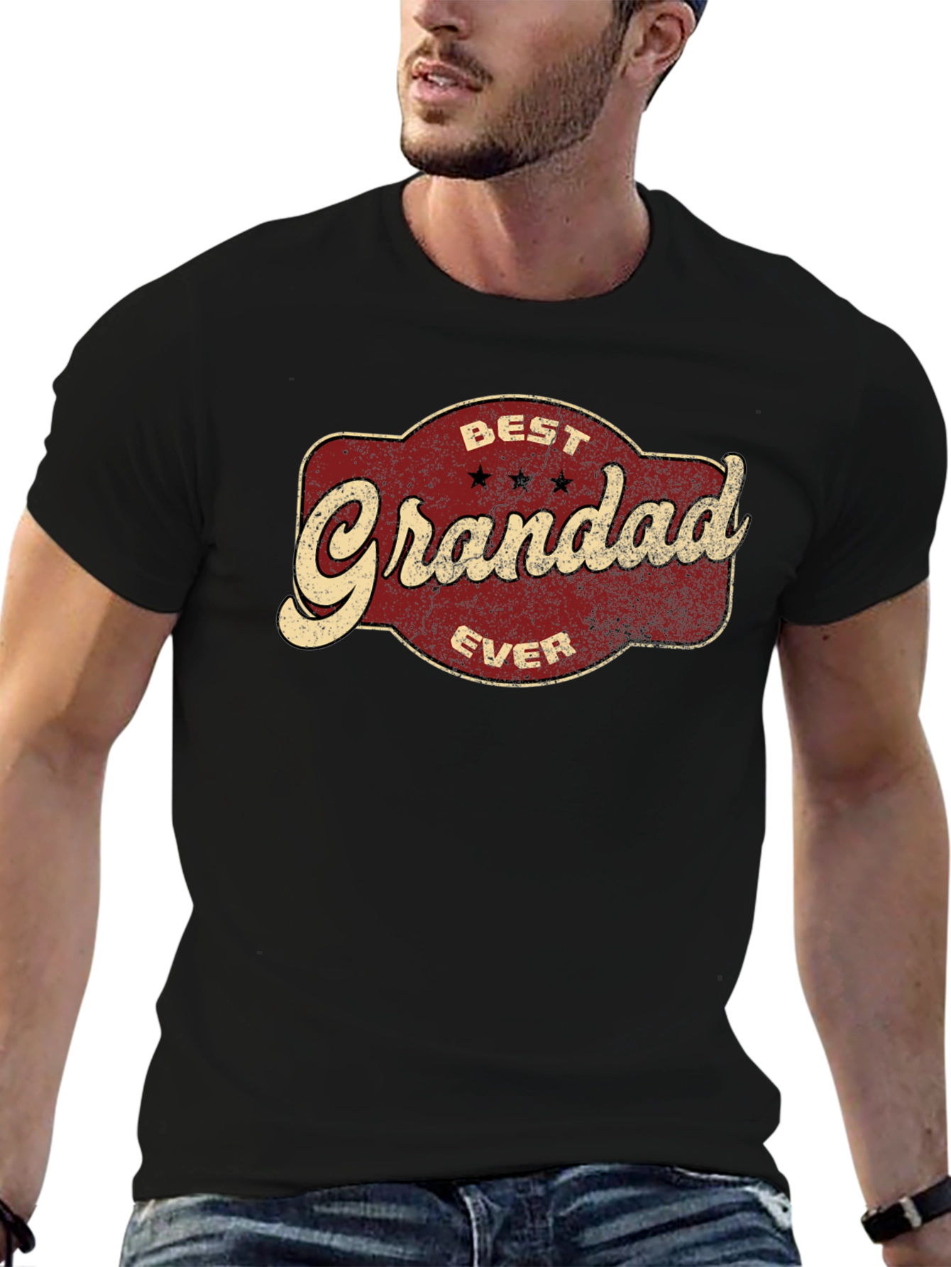 Best Grandad Ever T-Shirt - Gift for Grandpa