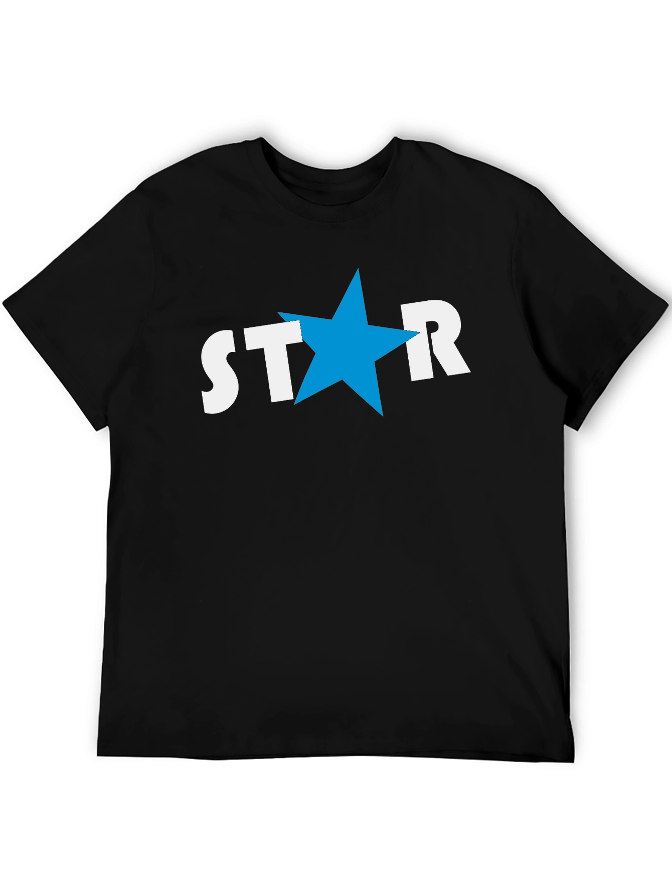 Star Graphic Print T-Shirt - Stylish Casual Tee