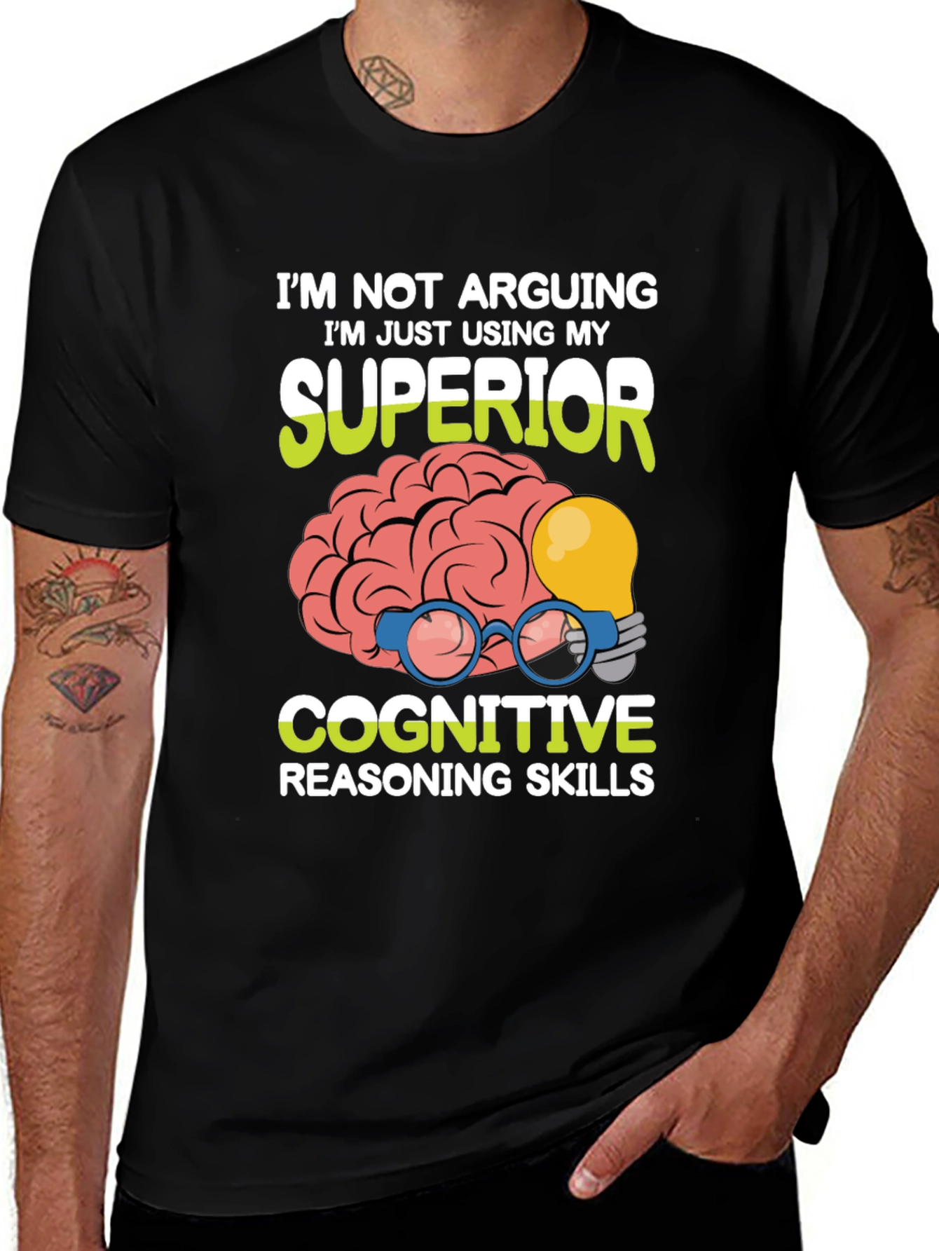 Superior Cognitive Skills Graphic Tee