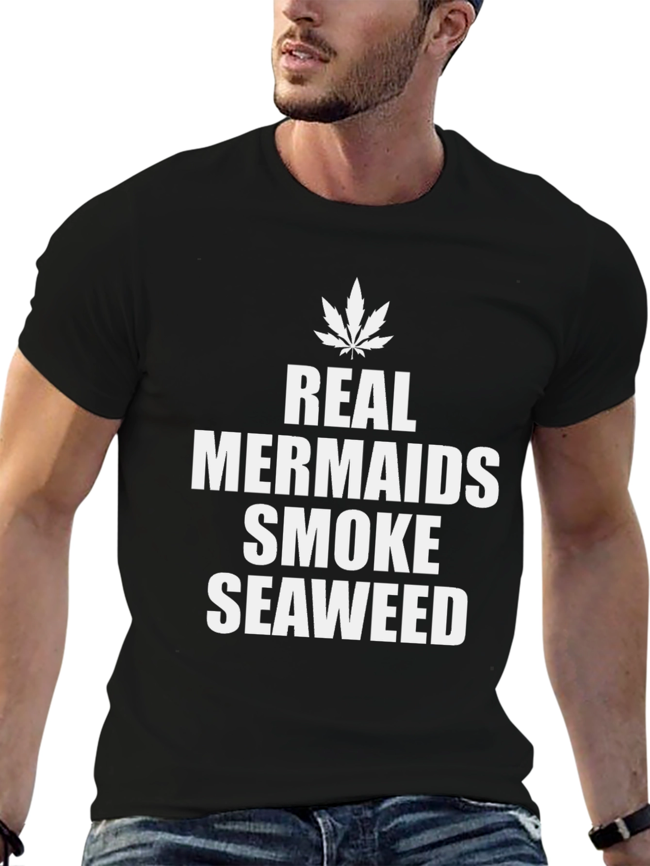 Real Mermaids Smoke Seaweed T-Shirt - Unisex