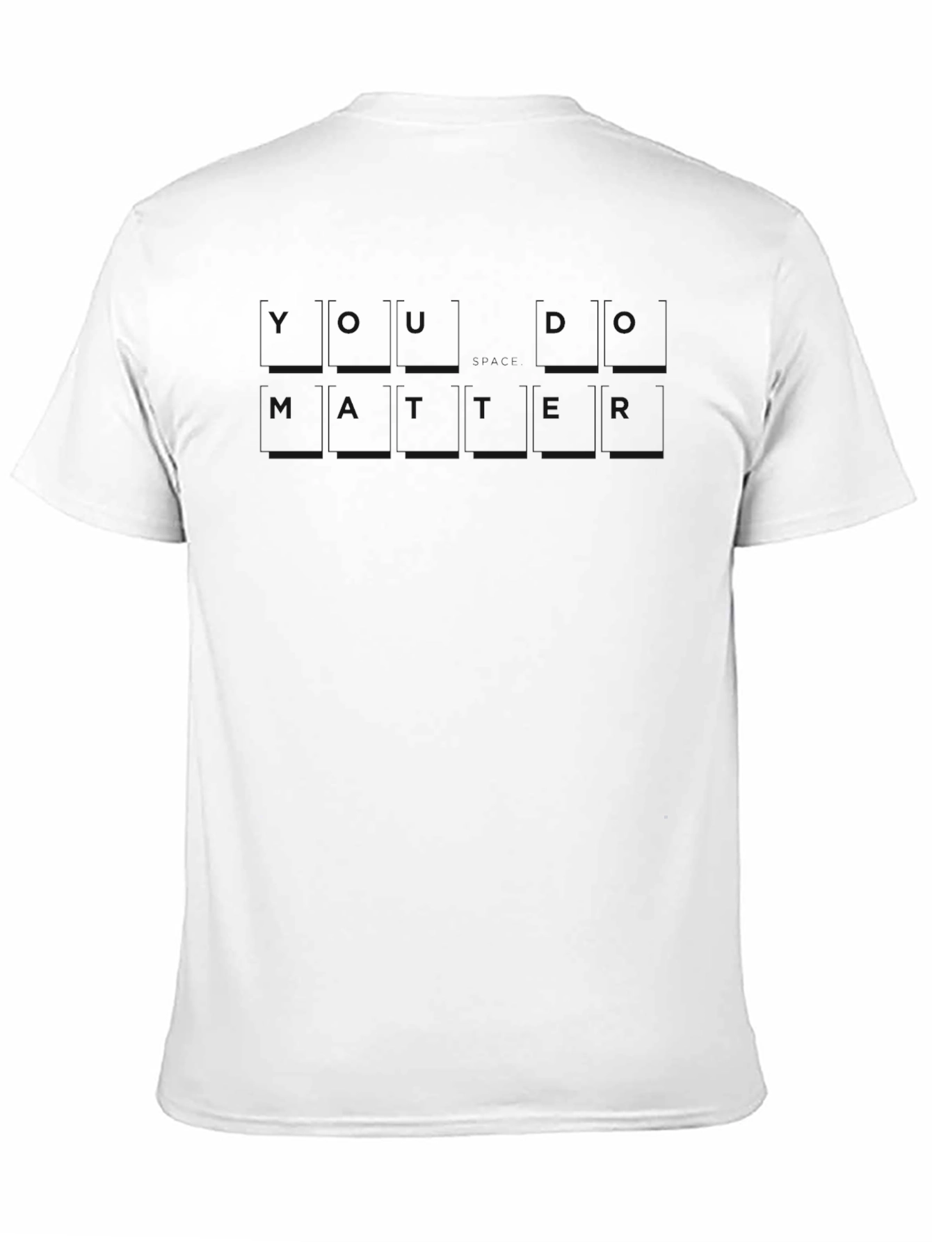 Mens Black Graphic T-Shirt - Subtle Design Casual Wear