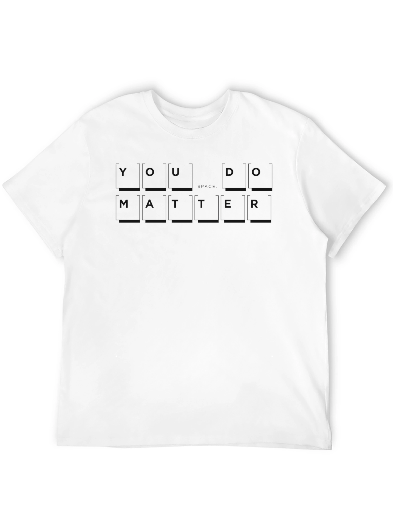 Mens Black Graphic T-Shirt - Subtle Design Casual Wear
