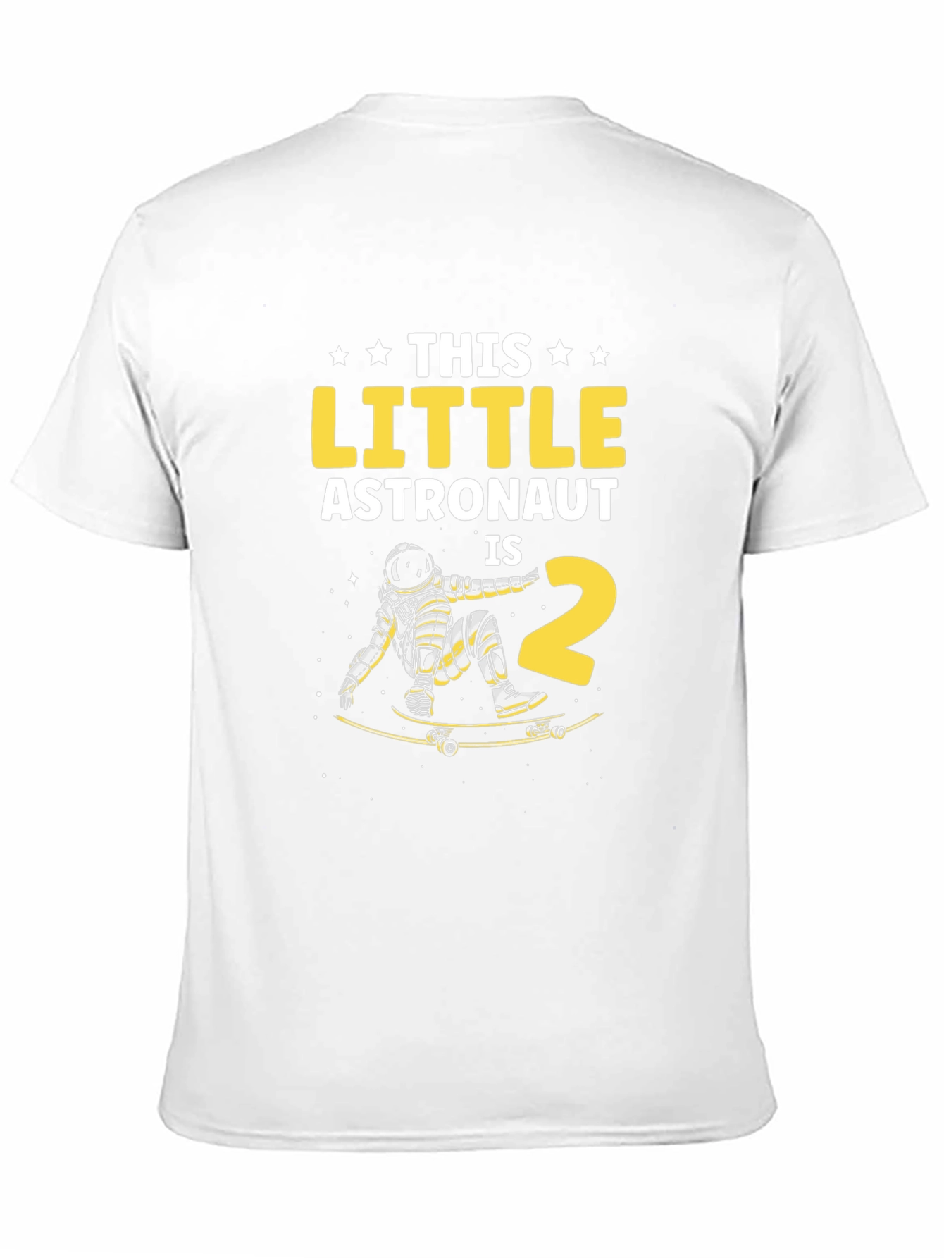 This Little Astronaut is 2 Birthday T-Shirt