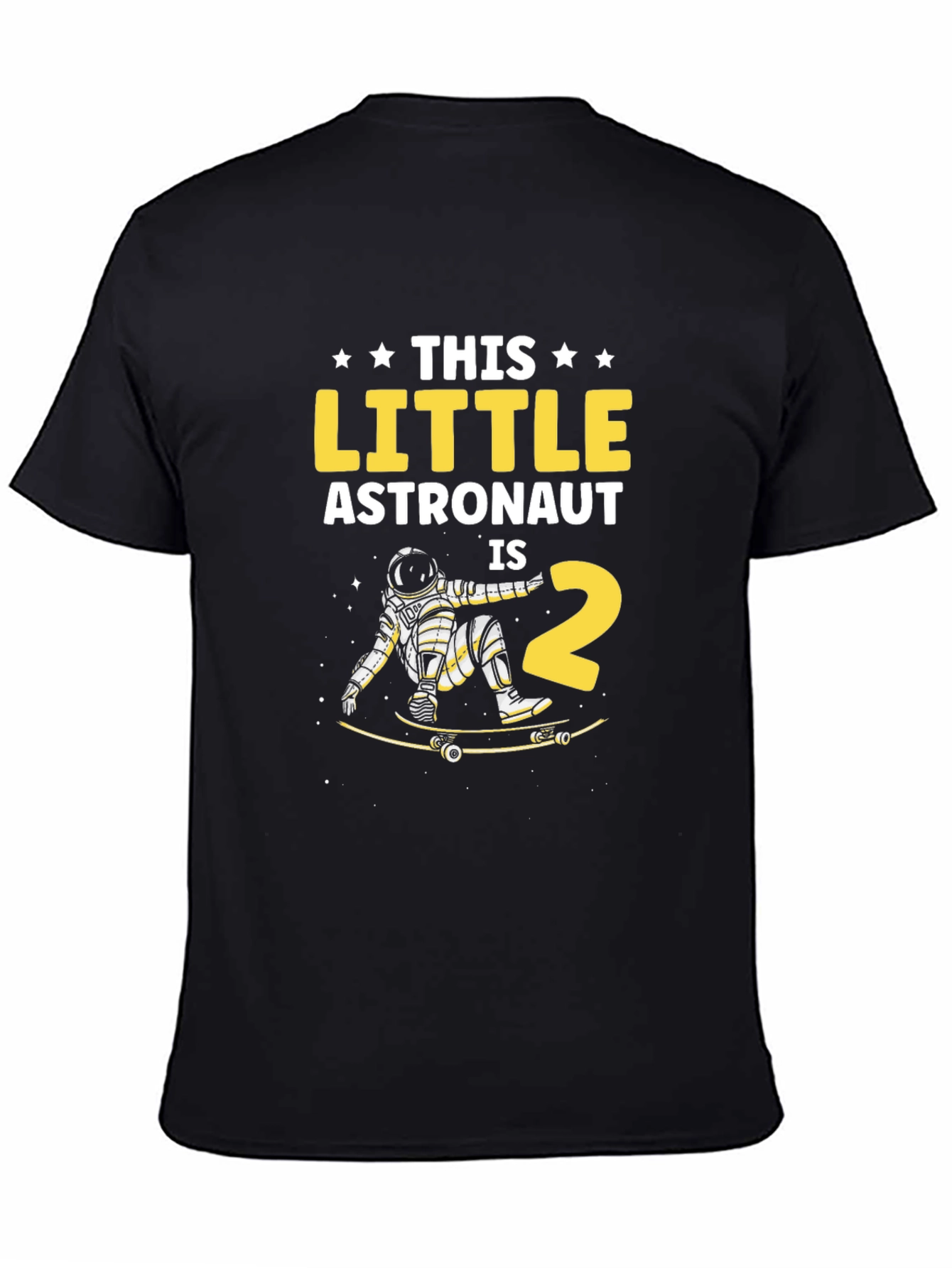 This Little Astronaut is 2 Birthday T-Shirt