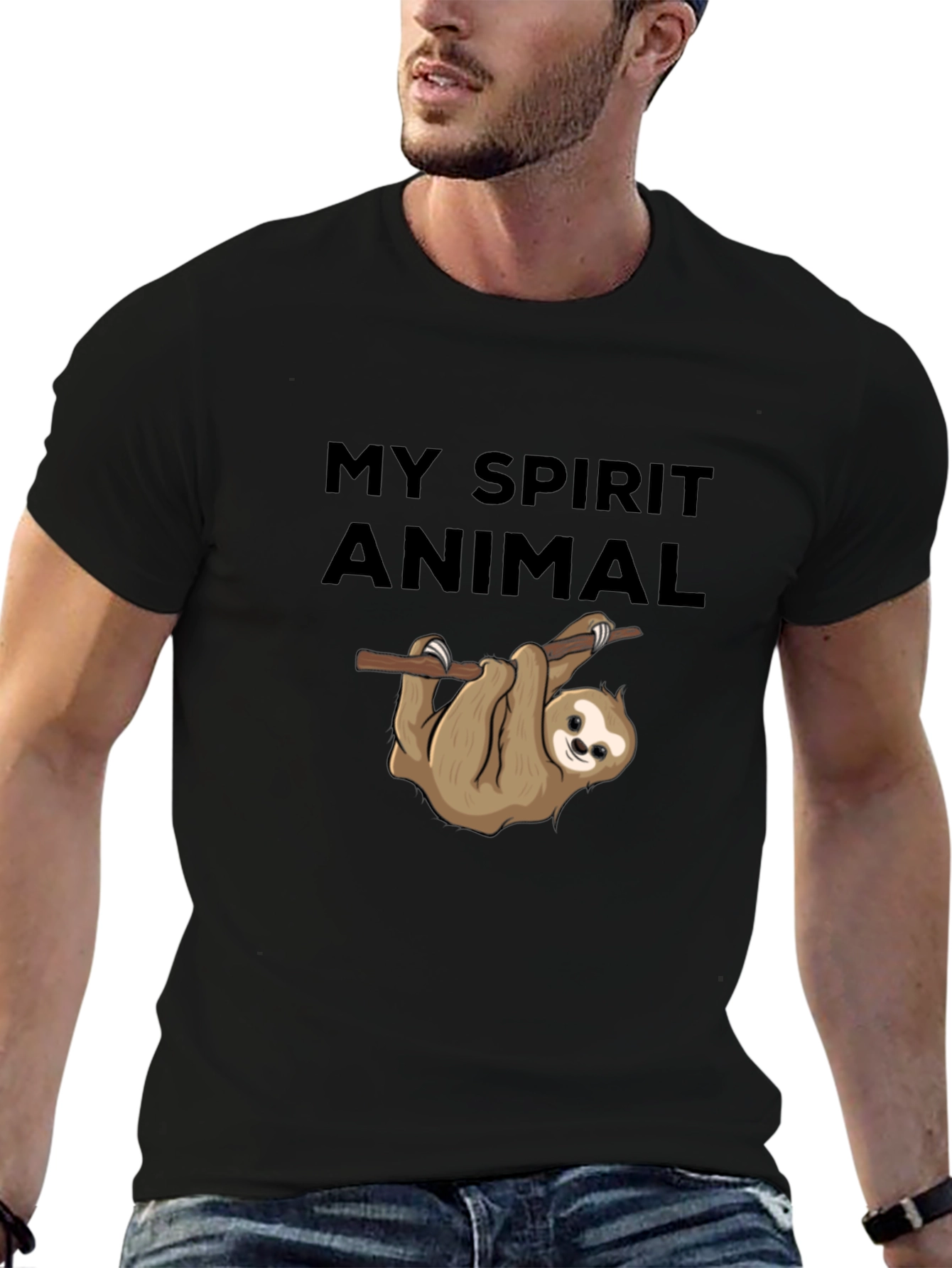 My Spirit Animal Sloth T-Shirt - Relaxed Fit