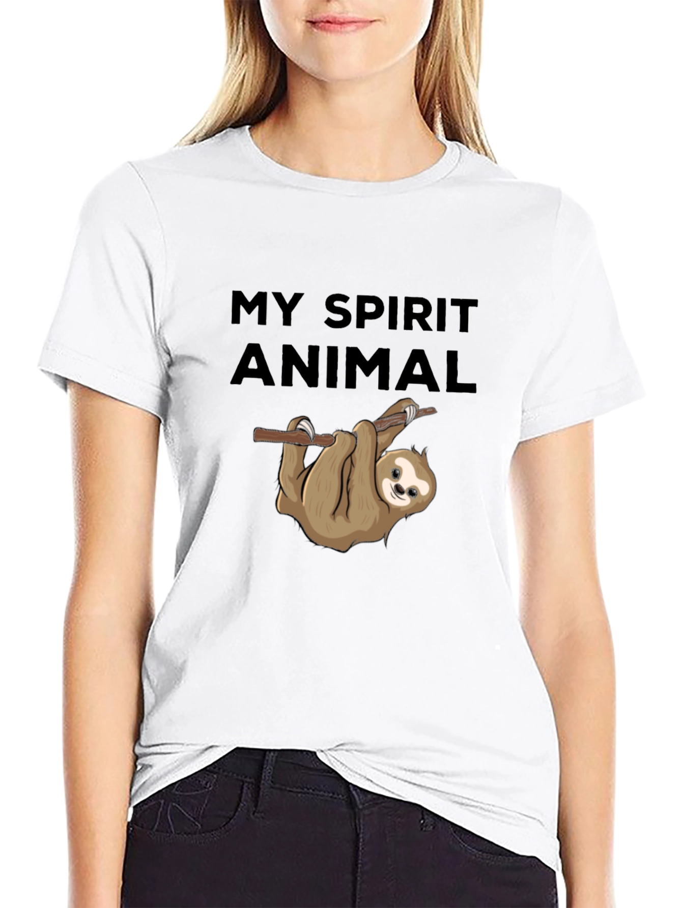 My Spirit Animal Sloth T-Shirt - Relaxed Fit