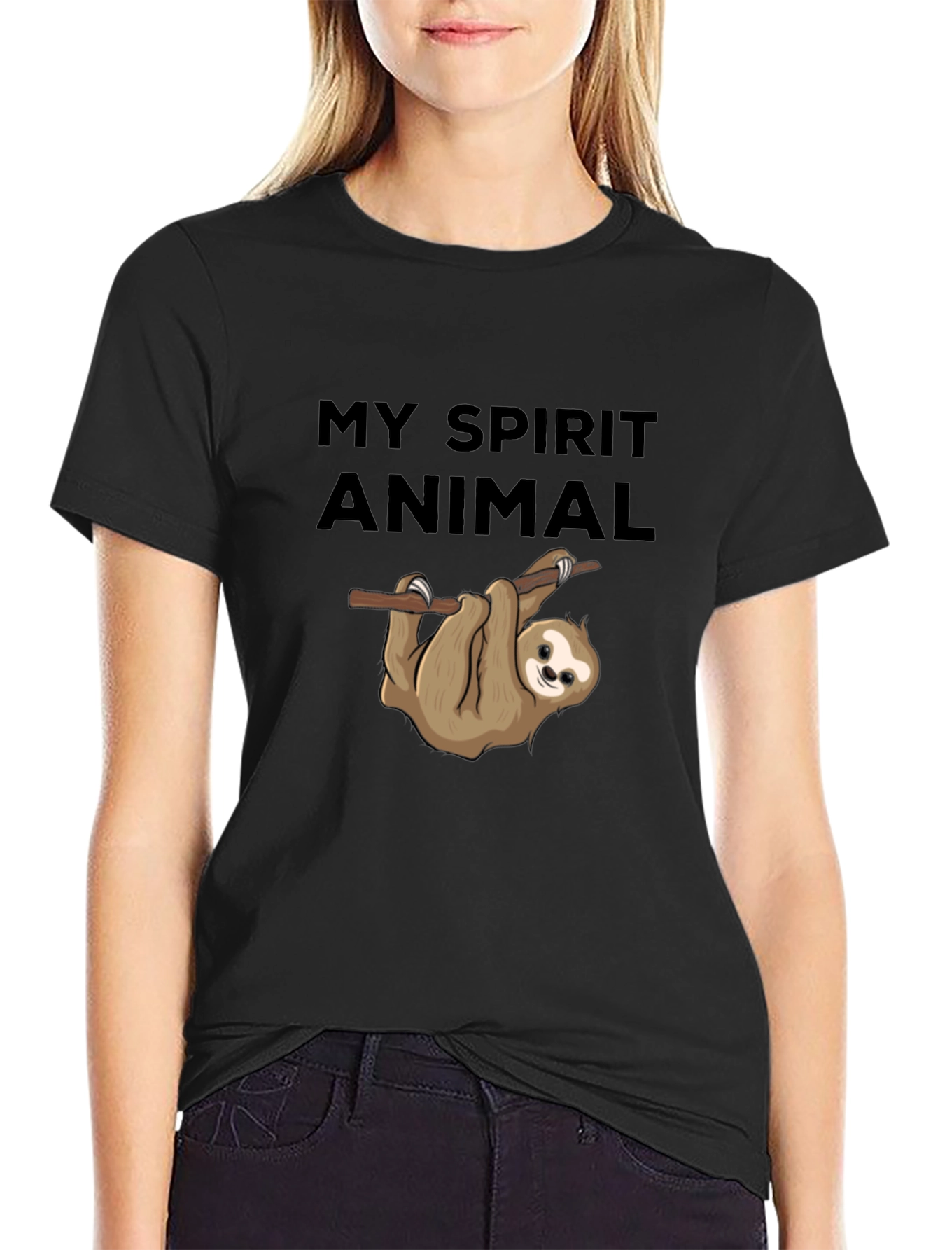 My Spirit Animal Sloth T-Shirt - Relaxed Fit