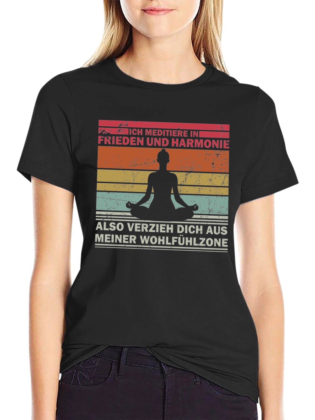 Meditate in Peace T-Shirt - Relax & Unwind