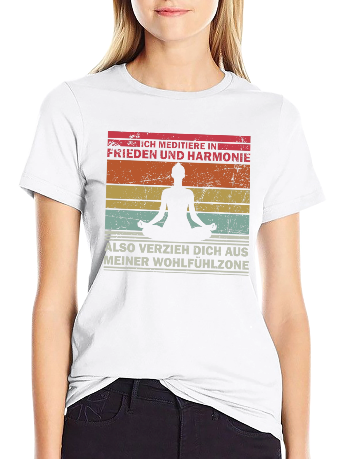 Meditate in Peace T-Shirt - Relax & Unwind