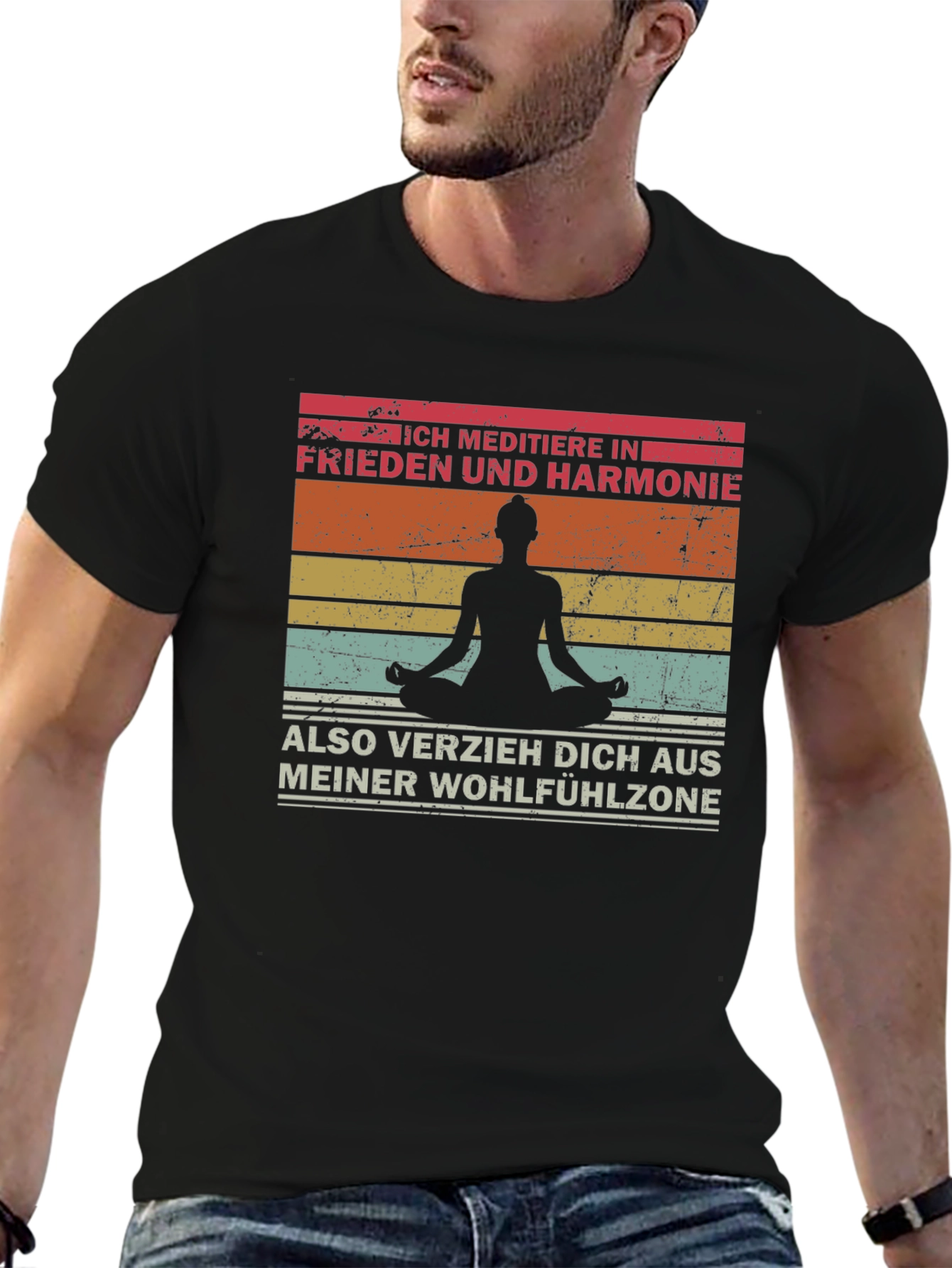Meditate in Peace T-Shirt - Relax & Unwind