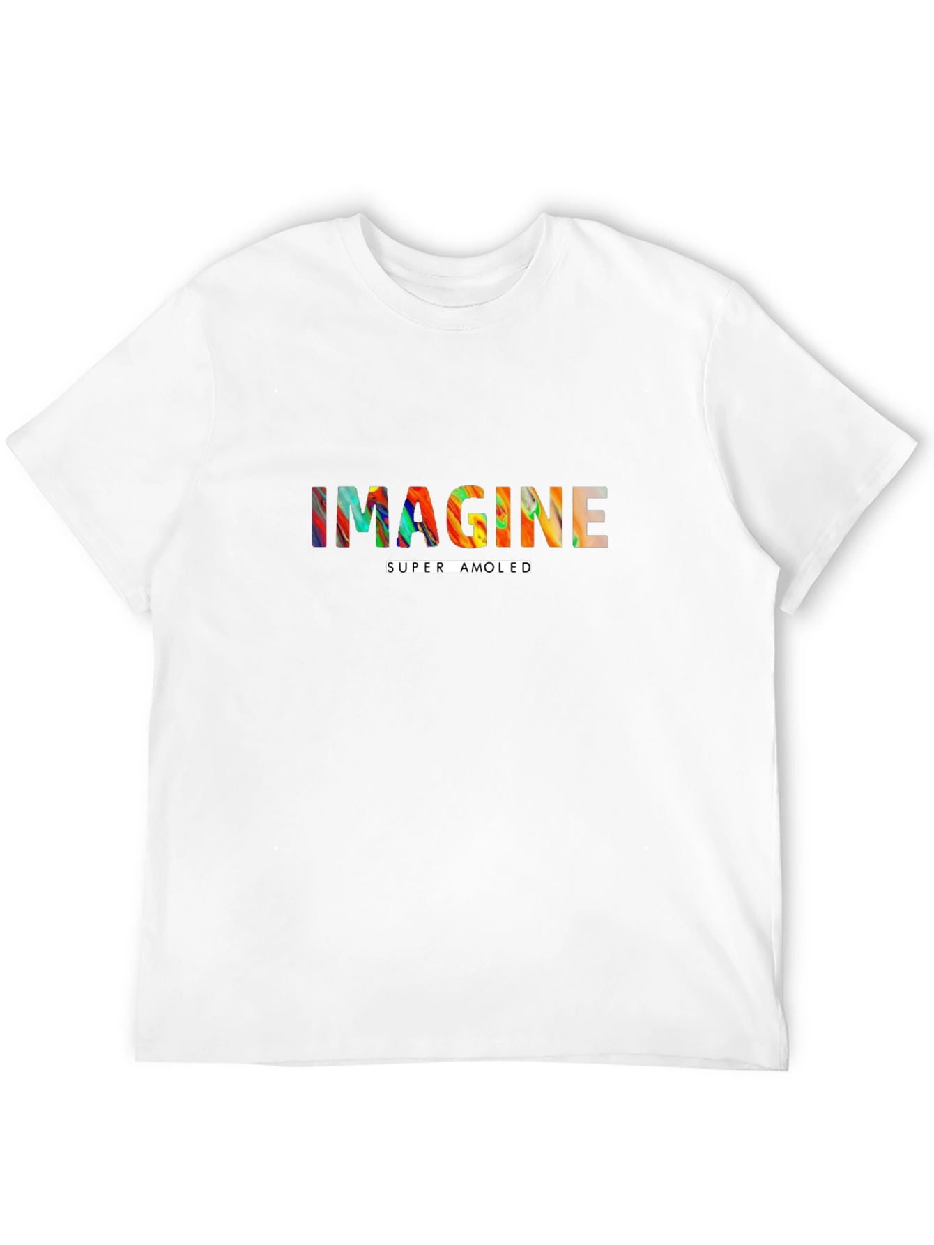 Imagine Super AMOLED Black Graphic T-Shirt