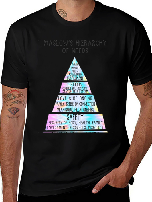 Maslows Hierarchy of Needs T-Shirt