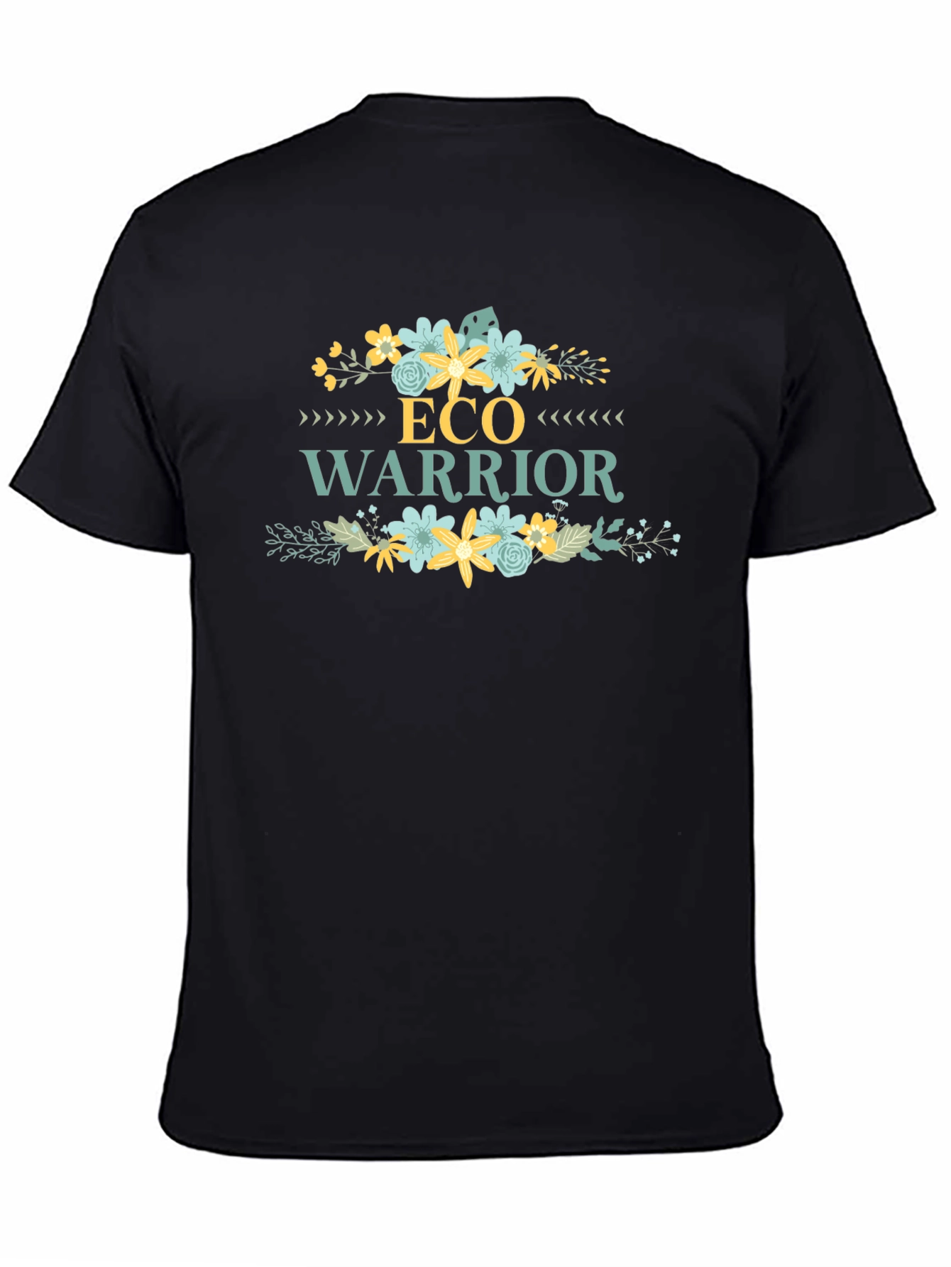 Eco Warrior Graphic Tee - Floral Design