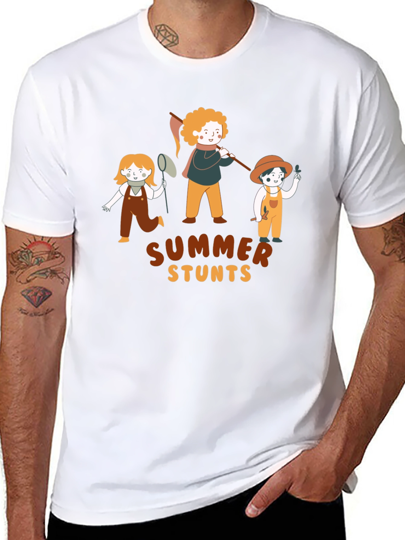 Summer Stunts Graphic T-Shirt