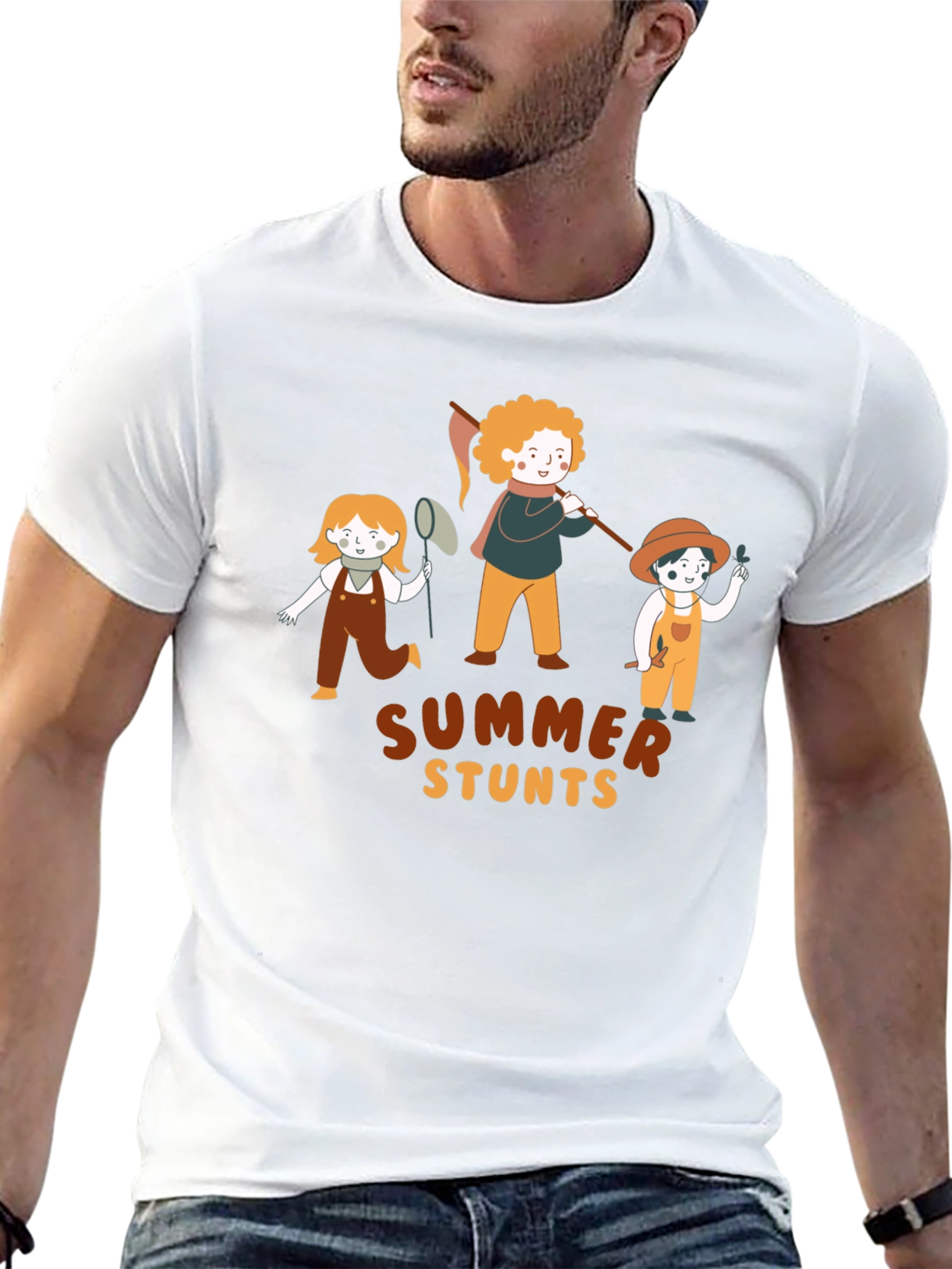 Summer Stunts Graphic T-Shirt