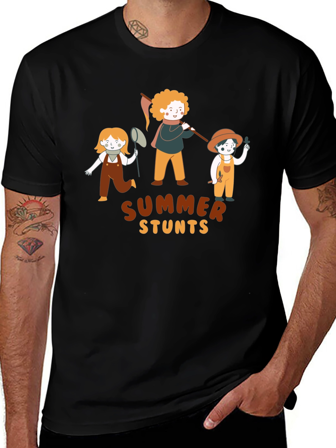 Summer Stunts Graphic T-Shirt