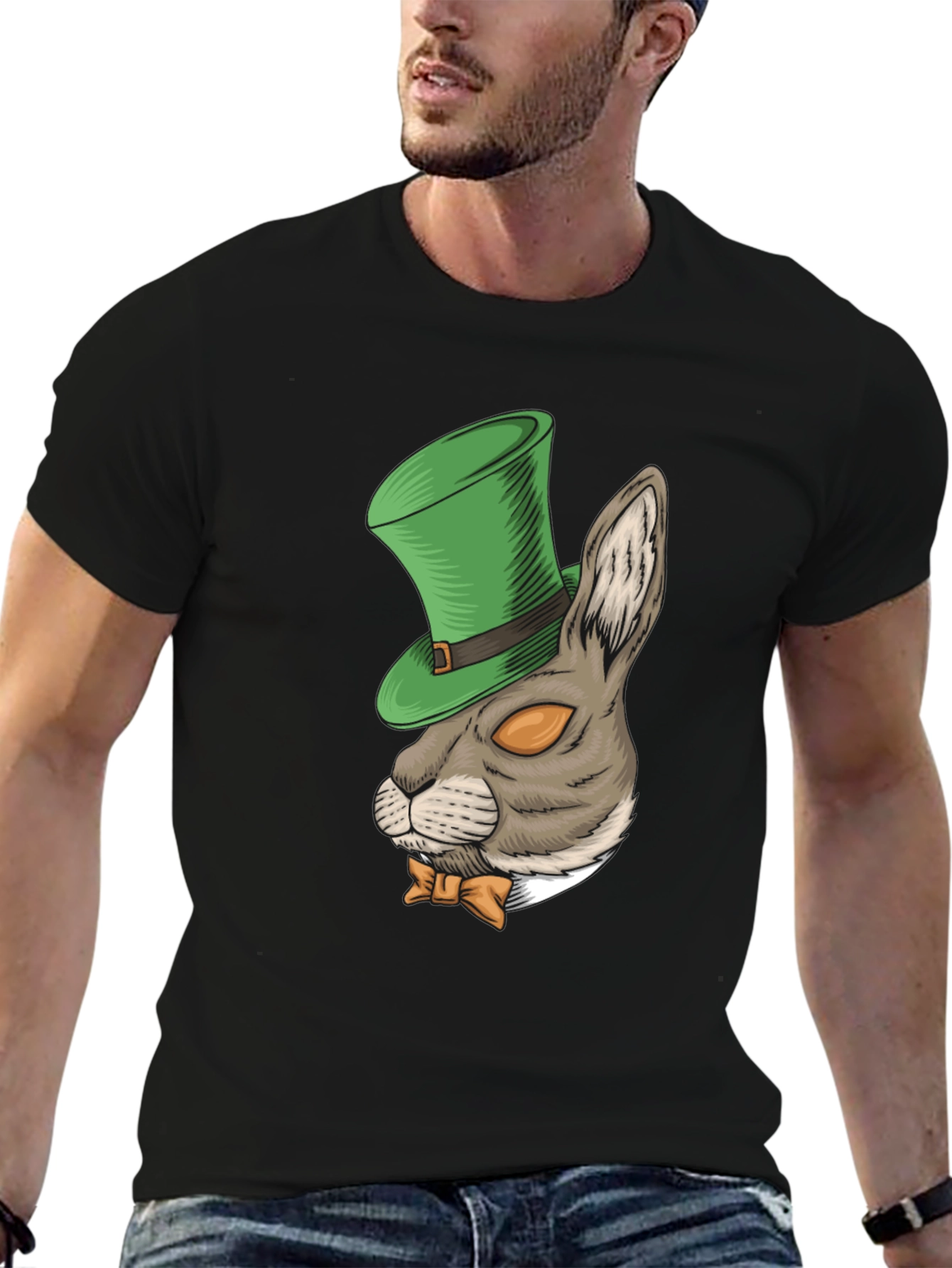 Lucky Rabbit Graphic Tee - St. Patricks Day Apparel