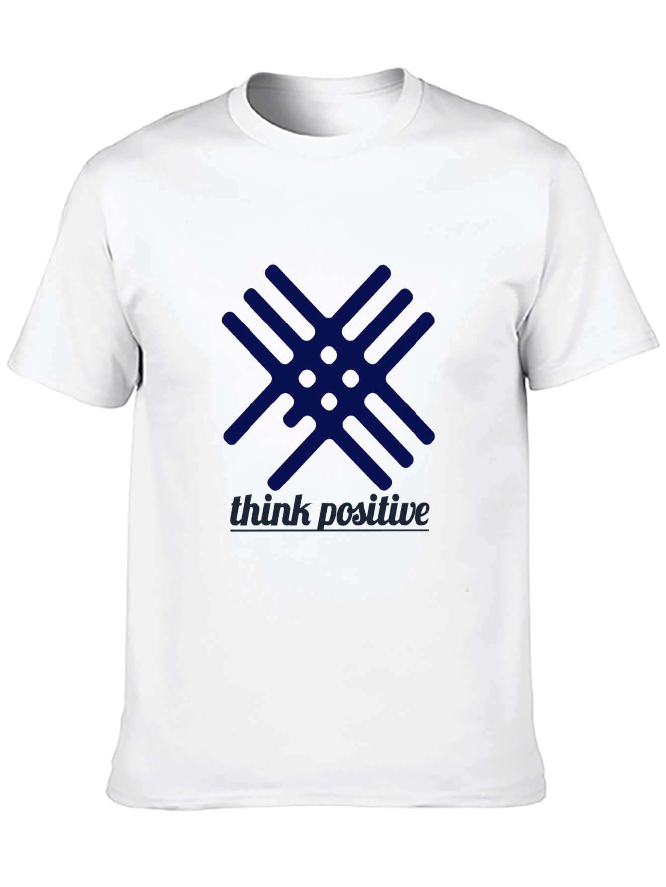 Think Positive Graphic Tee - Black