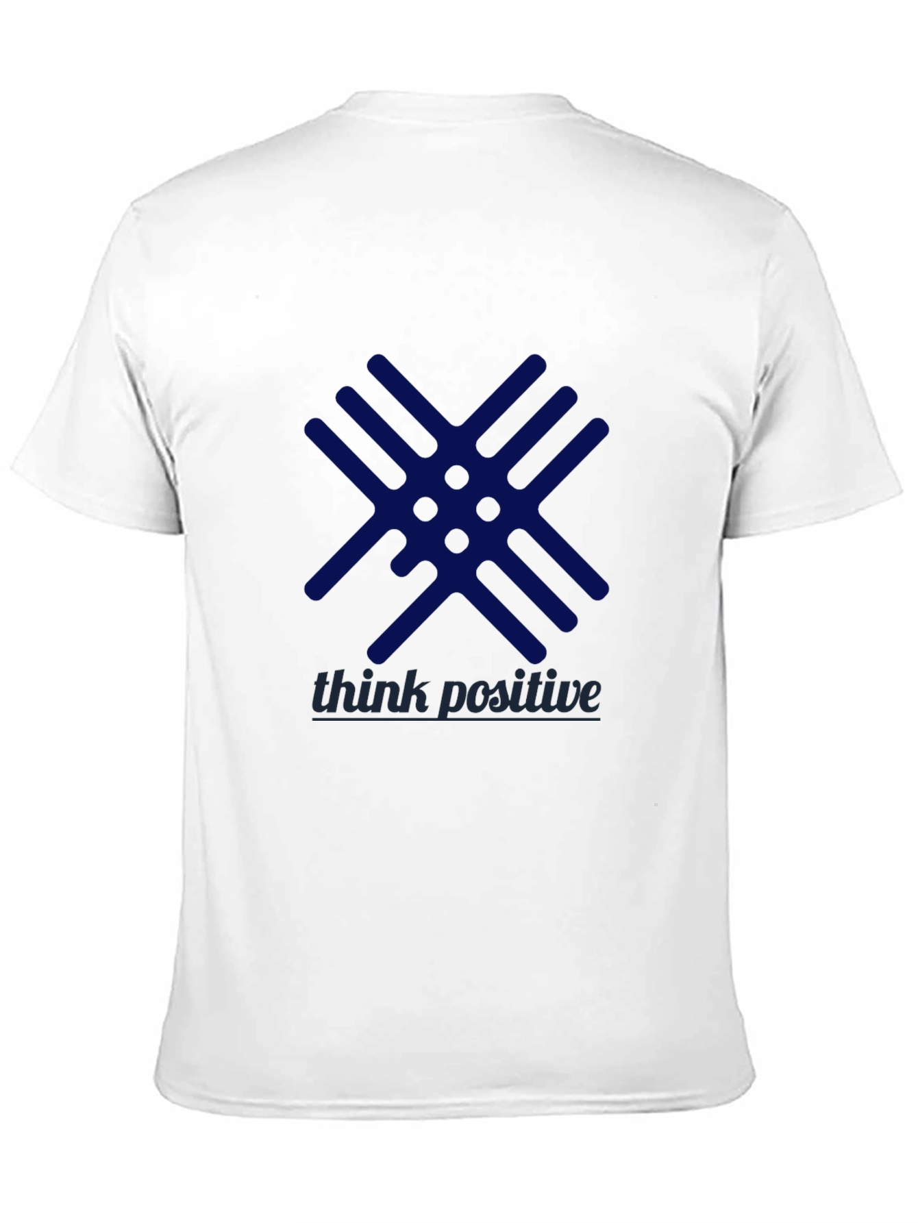 Think Positive Graphic Tee - Black