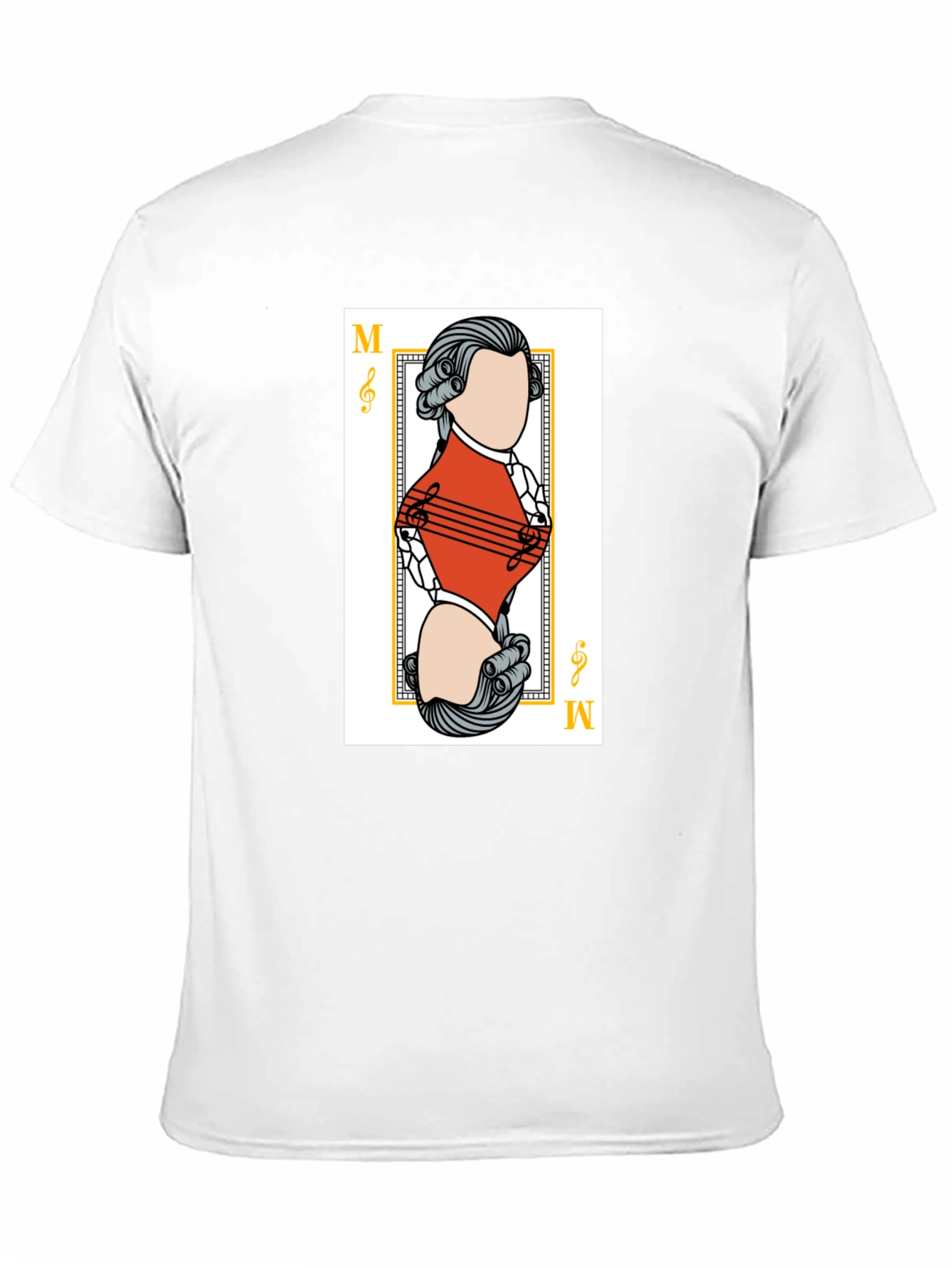 Mozart Music Card Graphic Tee