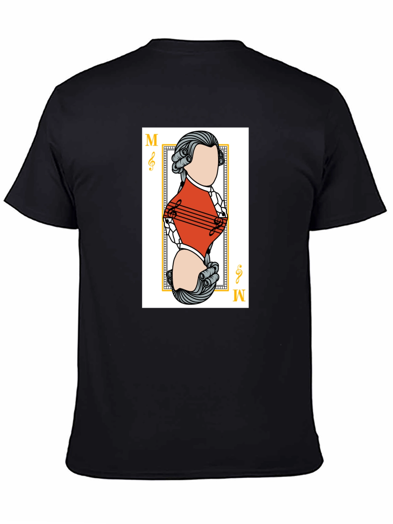 Mozart Music Card Graphic Tee