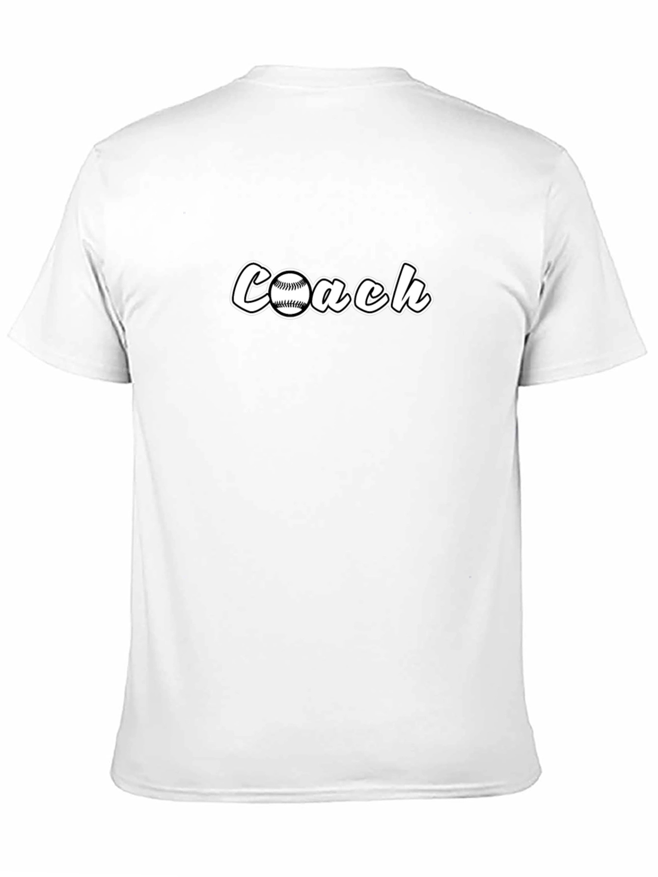 Baseball Coach Black T-Shirt