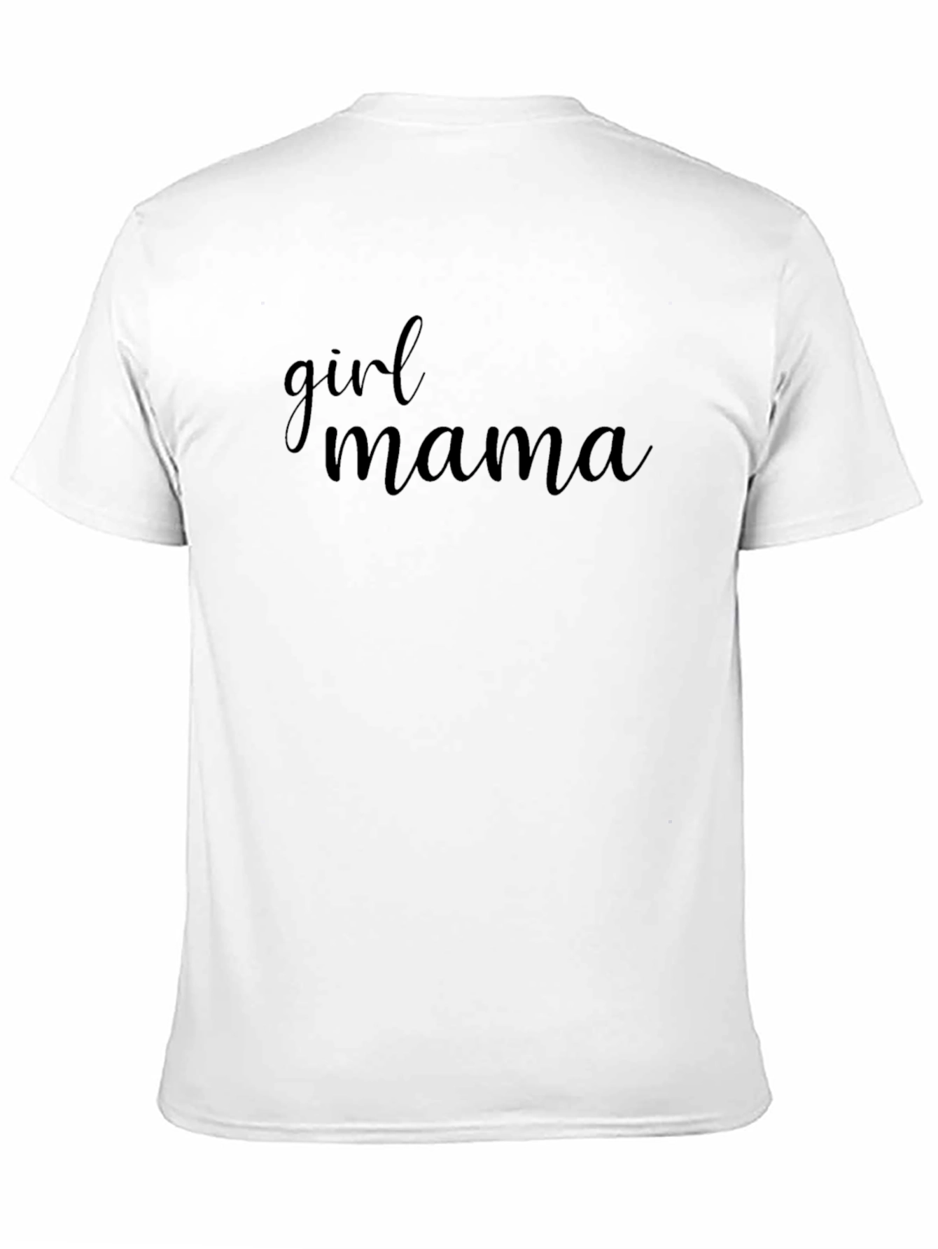 Girl Mama Black T-Shirt