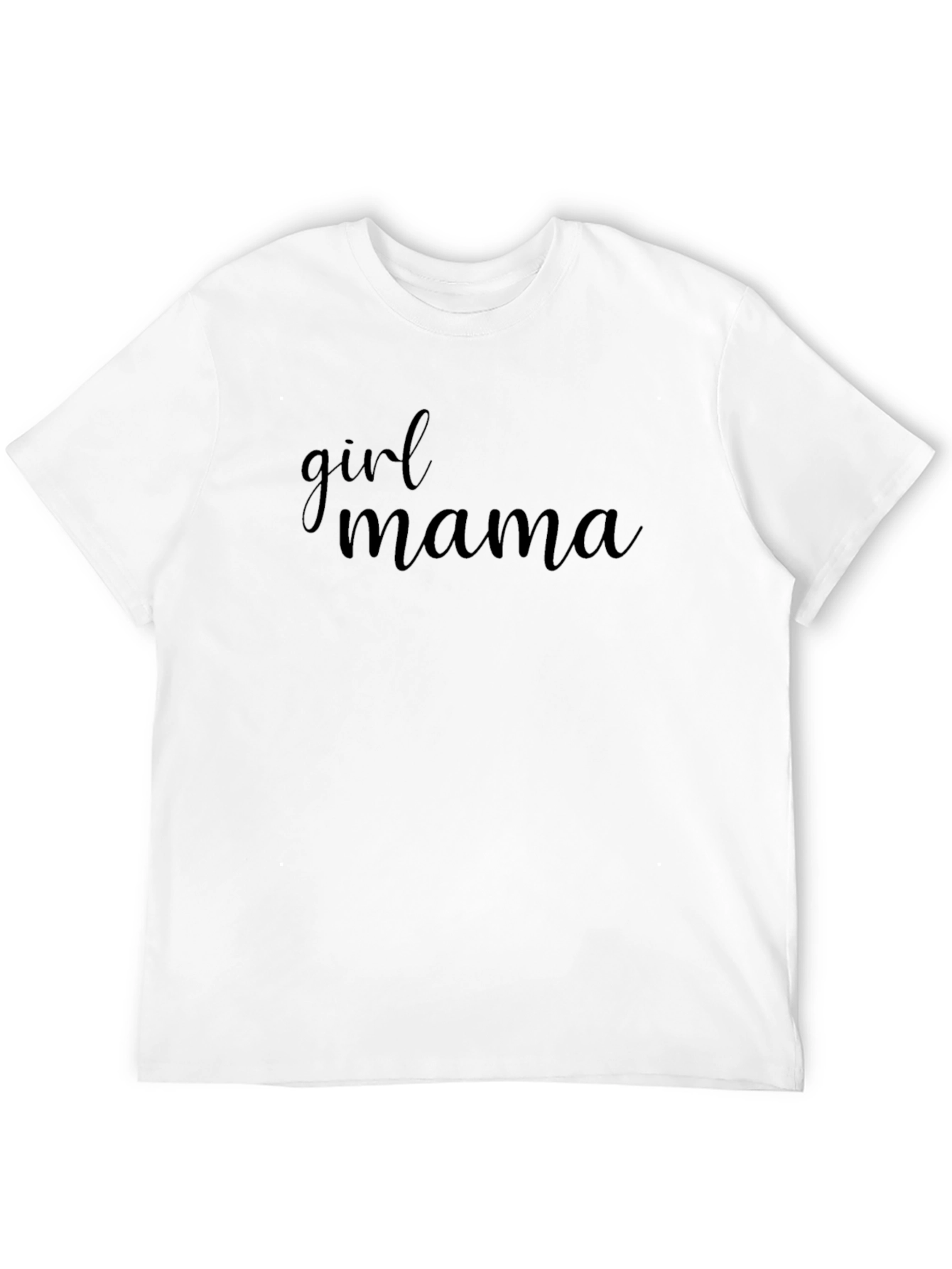 Girl Mama Black T-Shirt