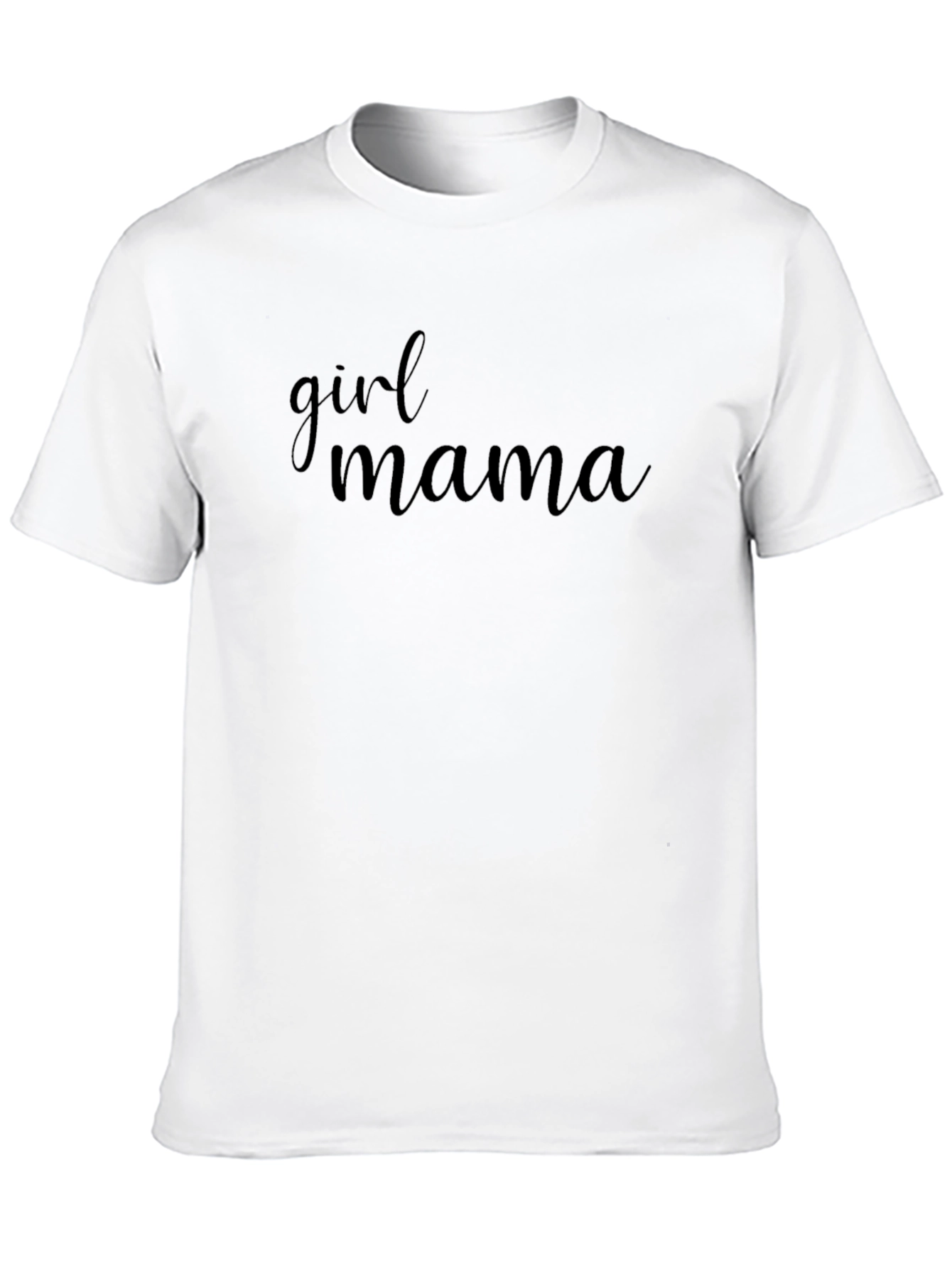 Girl Mama Black T-Shirt