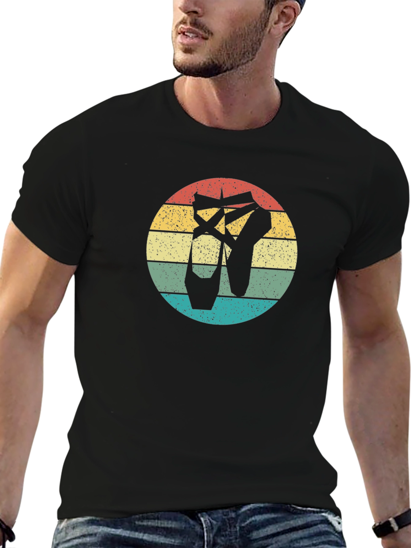 Retro Ballet Pointe Shoes T-Shirt