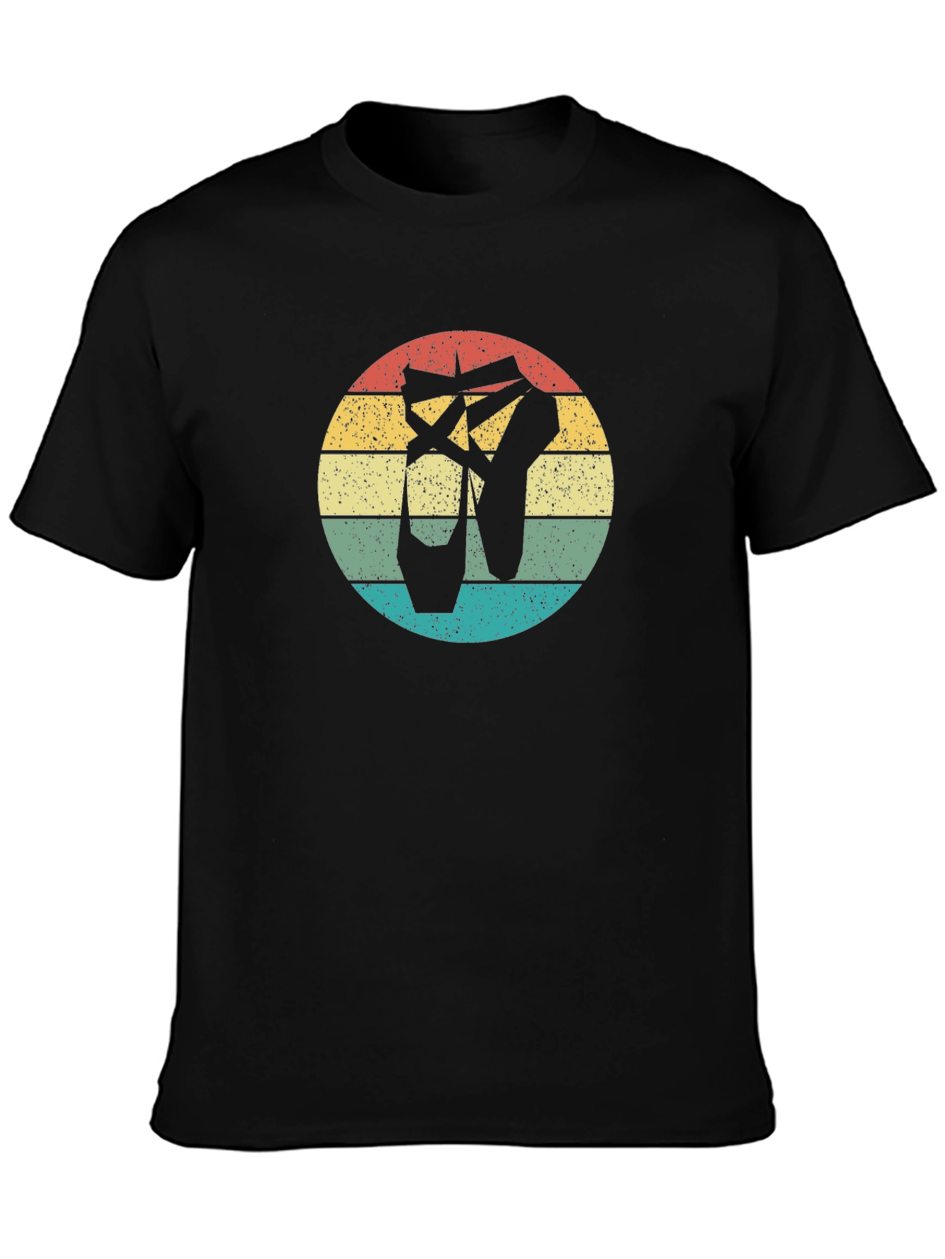 Retro Ballet Pointe Shoes T-Shirt