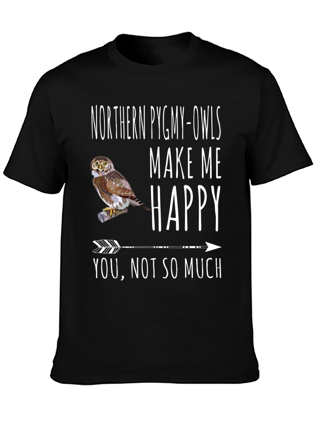 Northern Pygmy-Owls T-Shirt - Owl Lover Gift