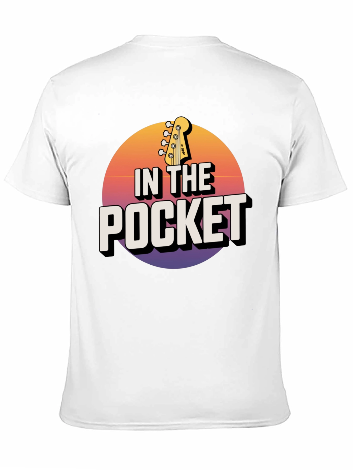In the Pocket Bass Guitar Graphic Tee