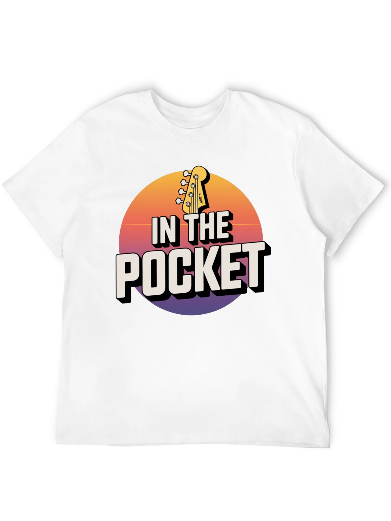In the Pocket Bass Guitar Graphic Tee