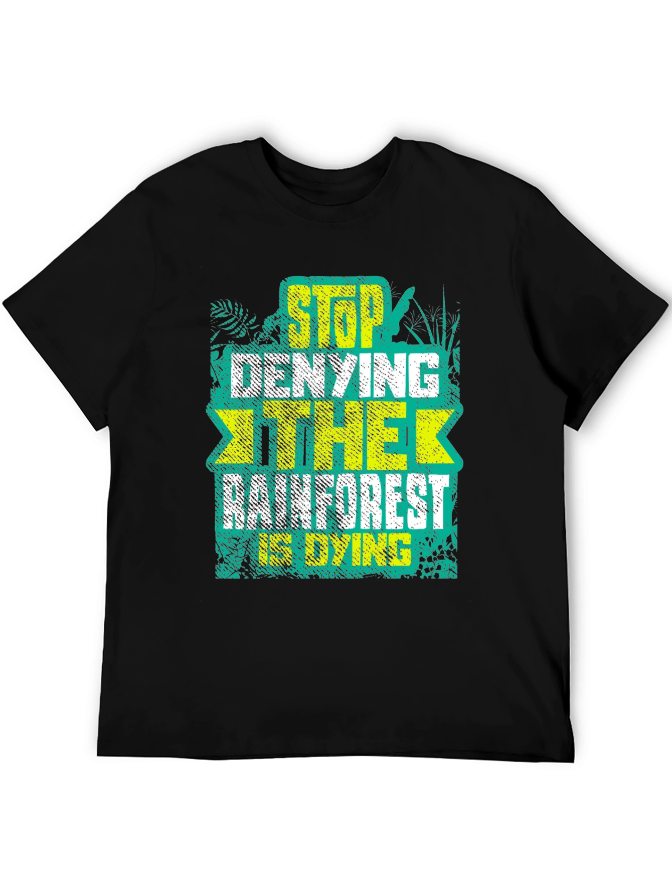 Rainforest Conservation Tee - Stop Denying The Dying!