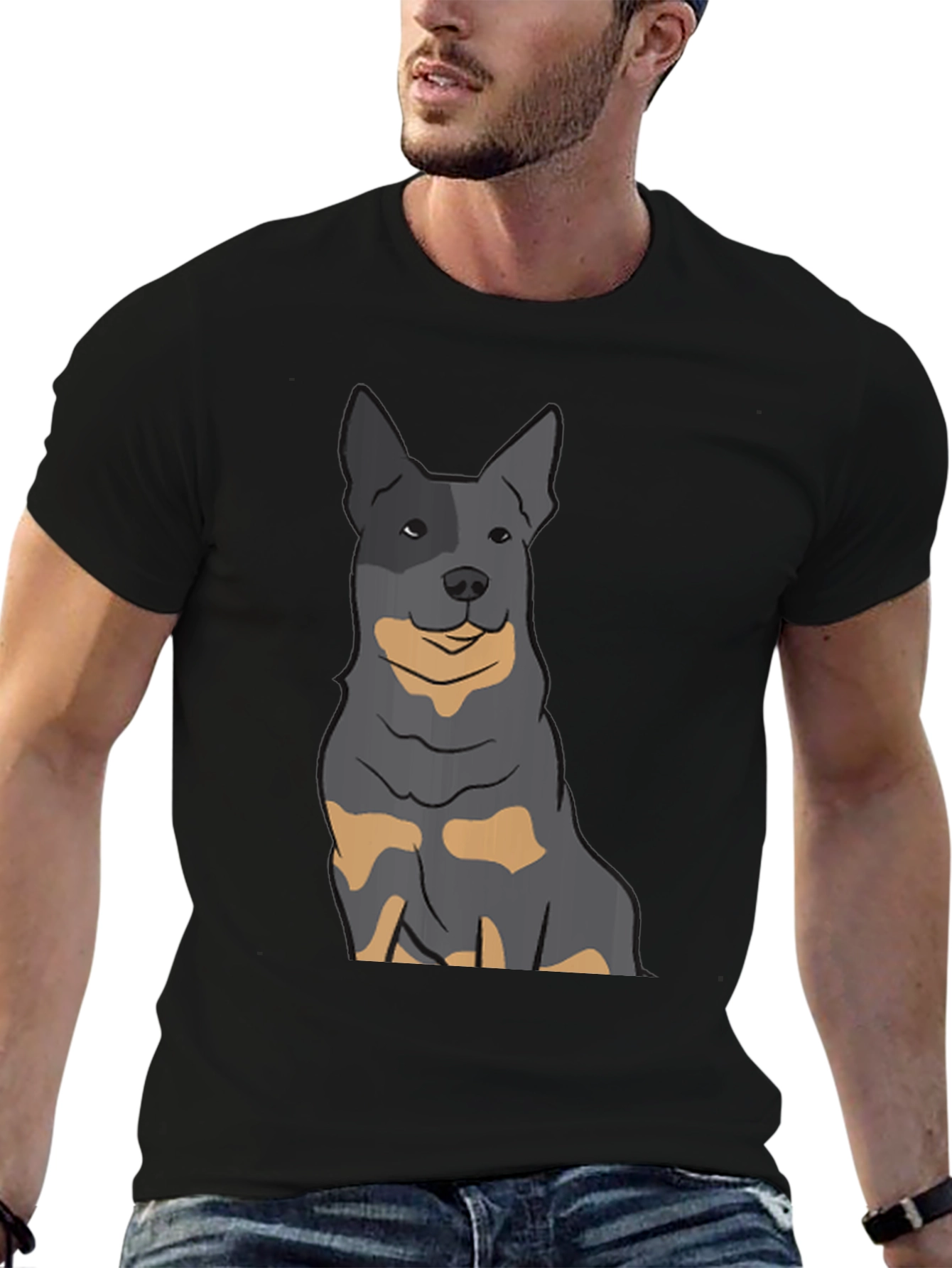 Dog Graphic Tee - Cool Canine Design