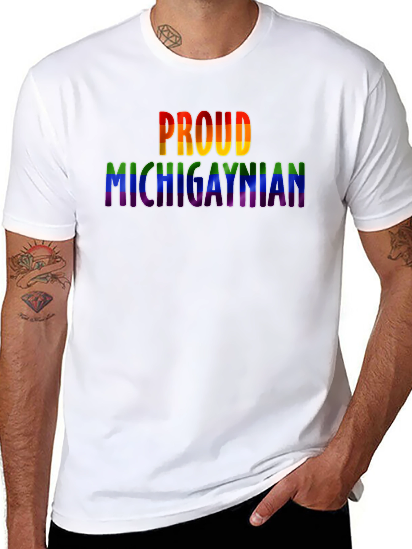 Proud Michigaynian Pride T-Shirt