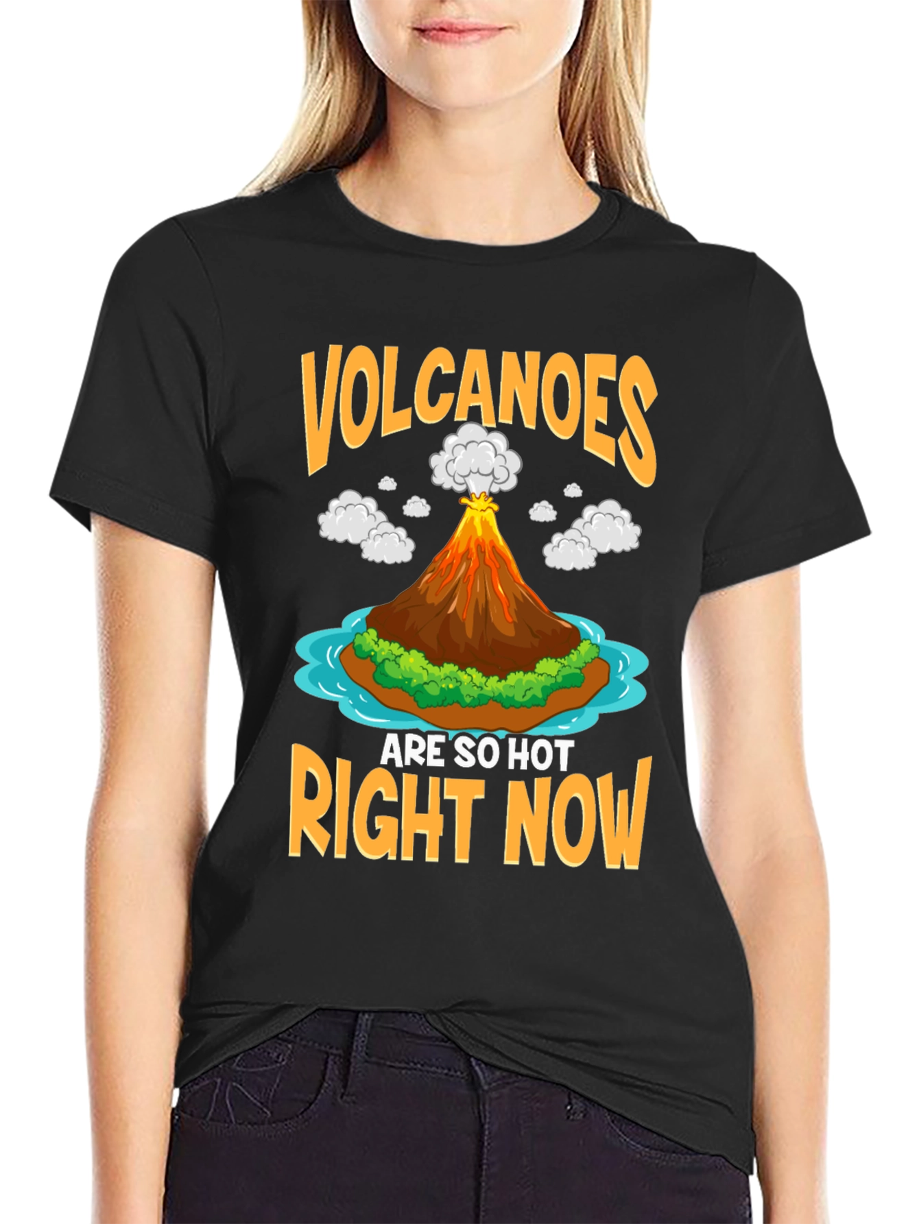 Volcanoes Are So Hot Right Now Graphic T-Shirt