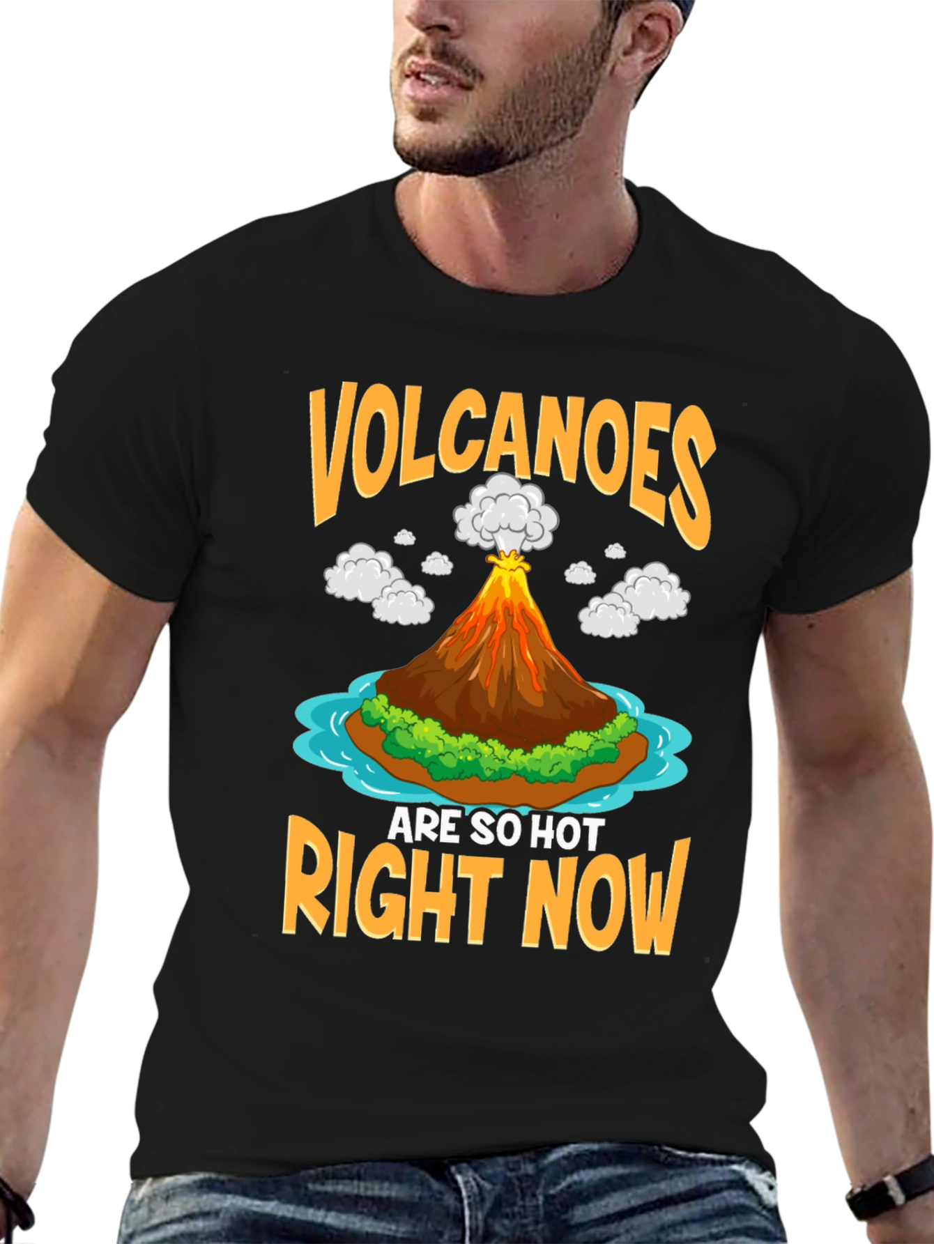 Volcanoes Are So Hot Right Now Graphic T-Shirt