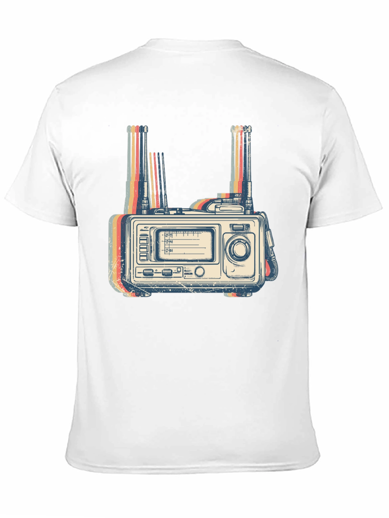 Retro Radio Graphic T-Shirt