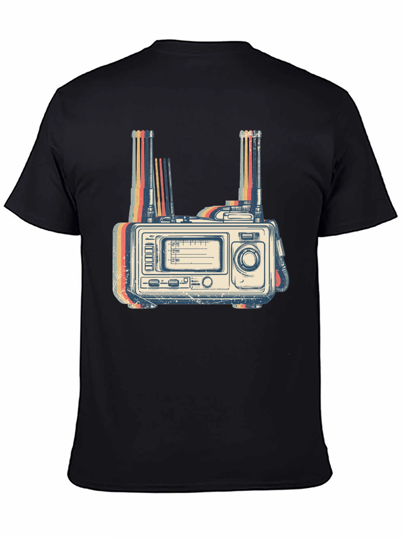 Retro Radio Graphic T-Shirt