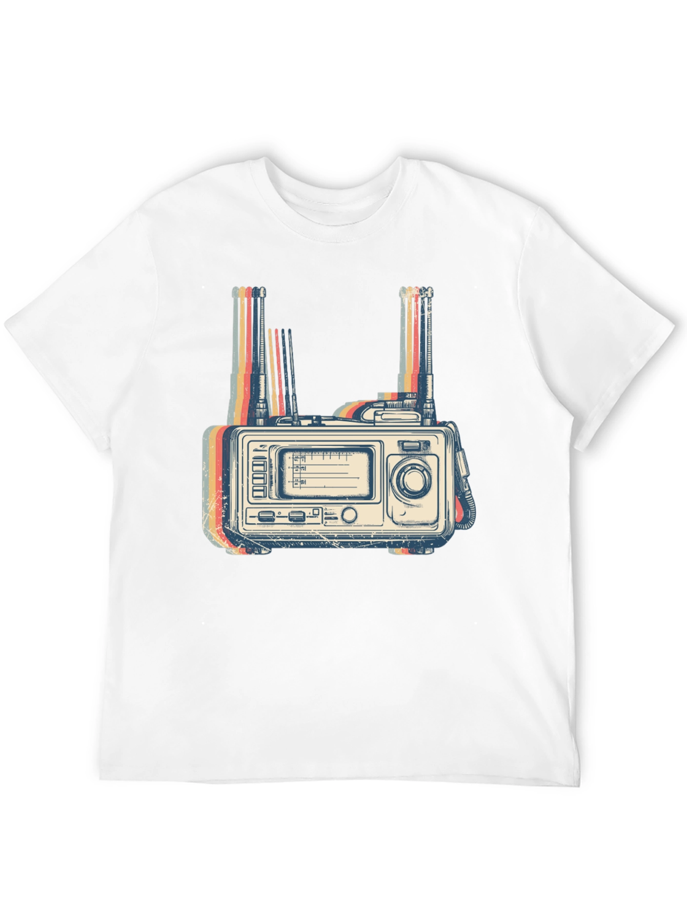 Retro Radio Graphic T-Shirt