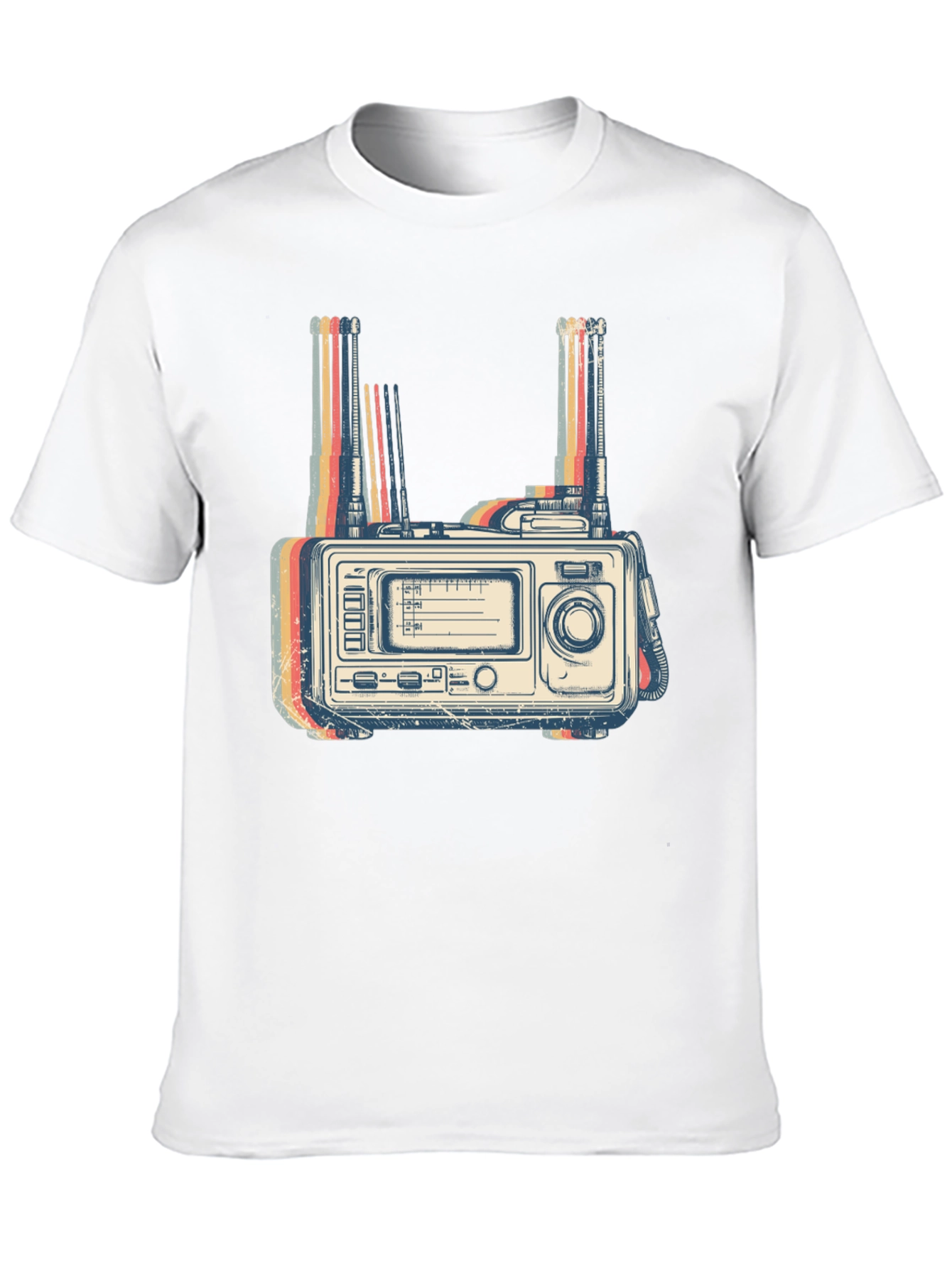 Retro Radio Graphic T-Shirt