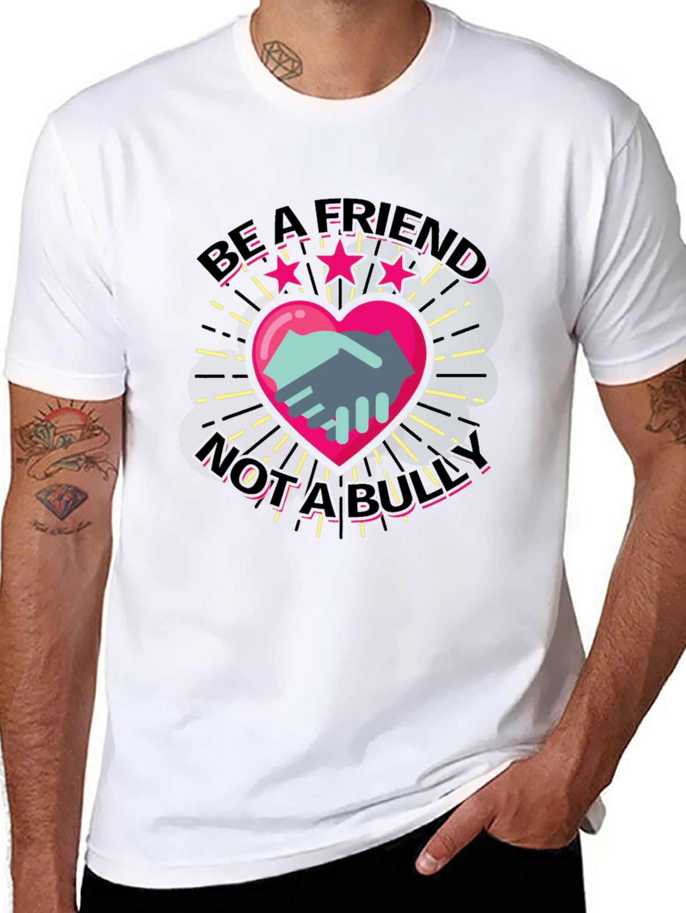Be a Friend T-Shirt - Anti-Bullying Design