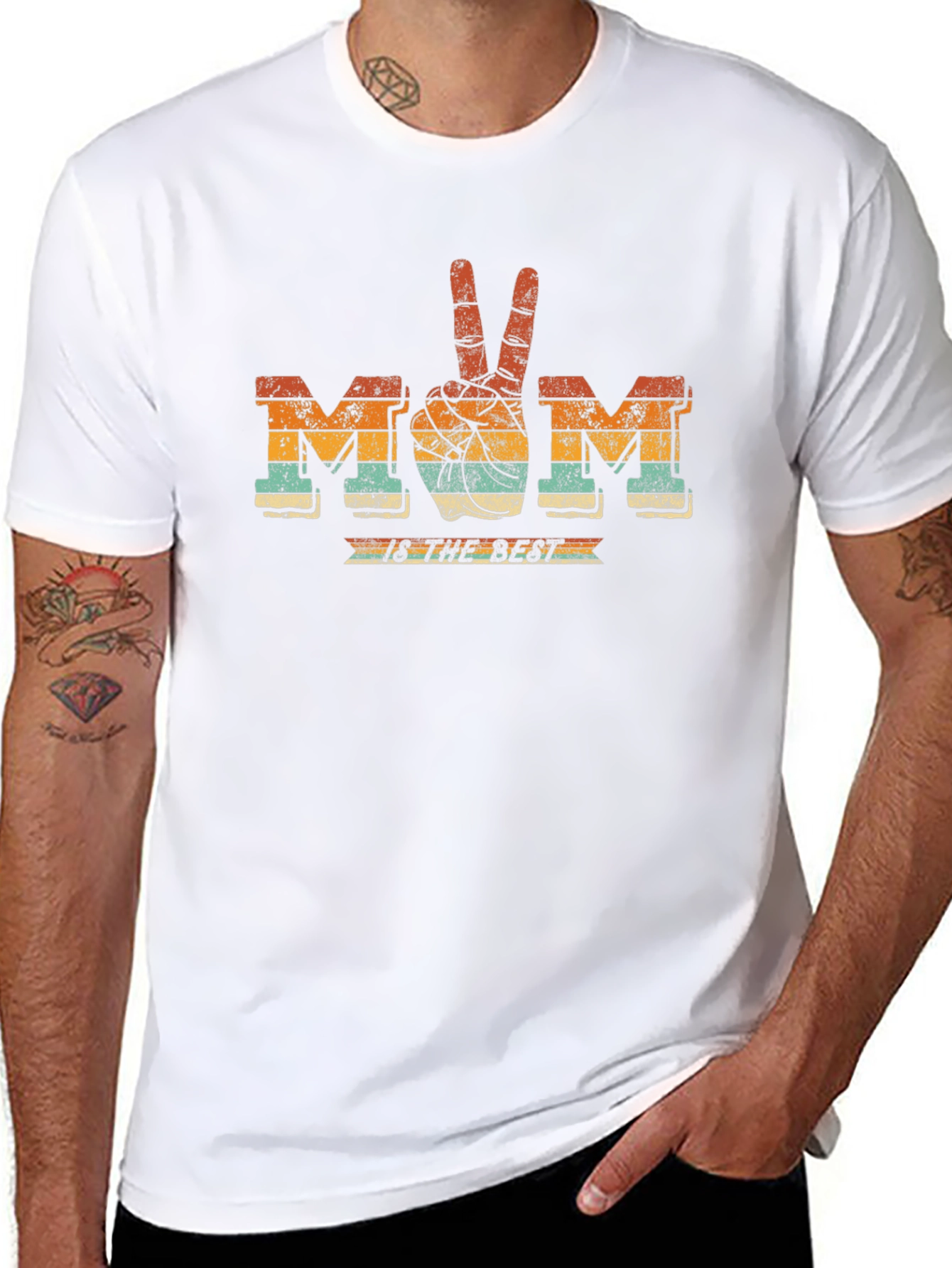 Retro Mom is the Best T-Shirt