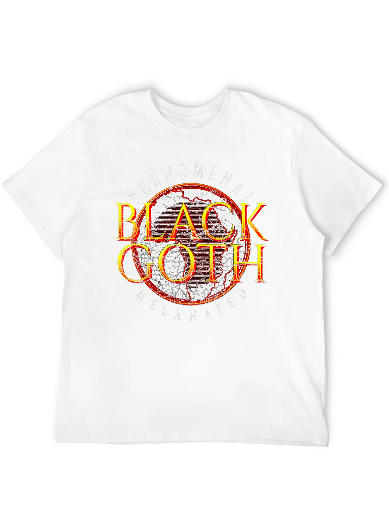 Phenomenal Black Goth Melanated Graphic T-Shirt