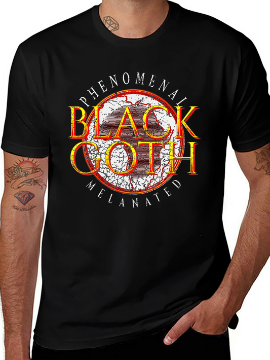 Phenomenal Black Goth Melanated Graphic T-Shirt