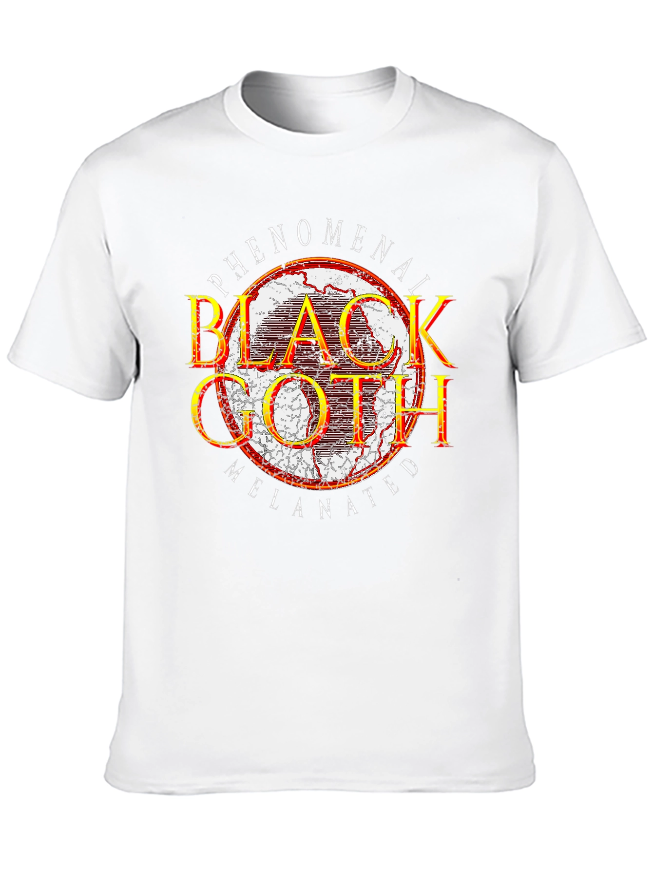 Phenomenal Black Goth Melanated Graphic T-Shirt
