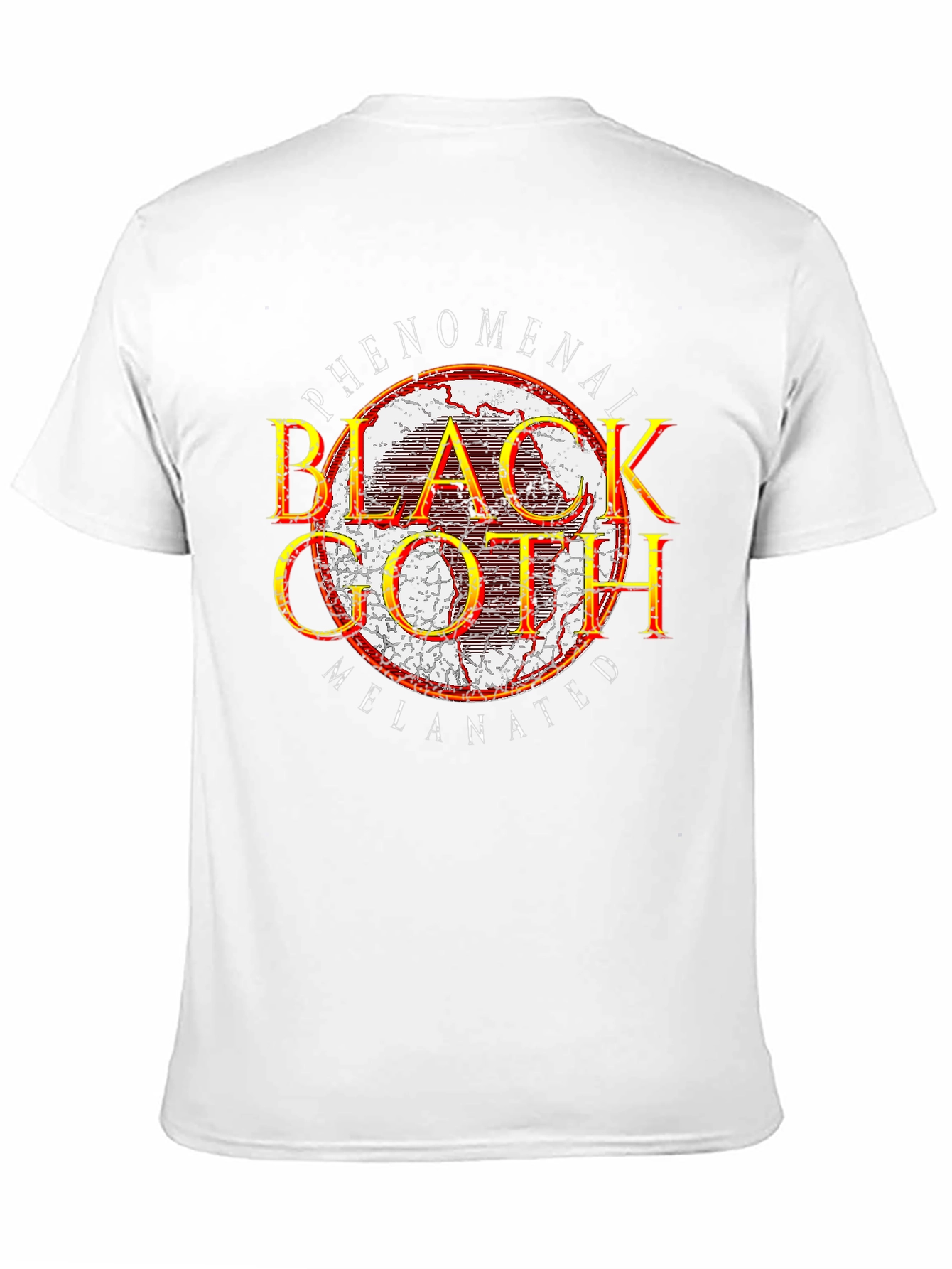 Phenomenal Black Goth Melanated Graphic T-Shirt
